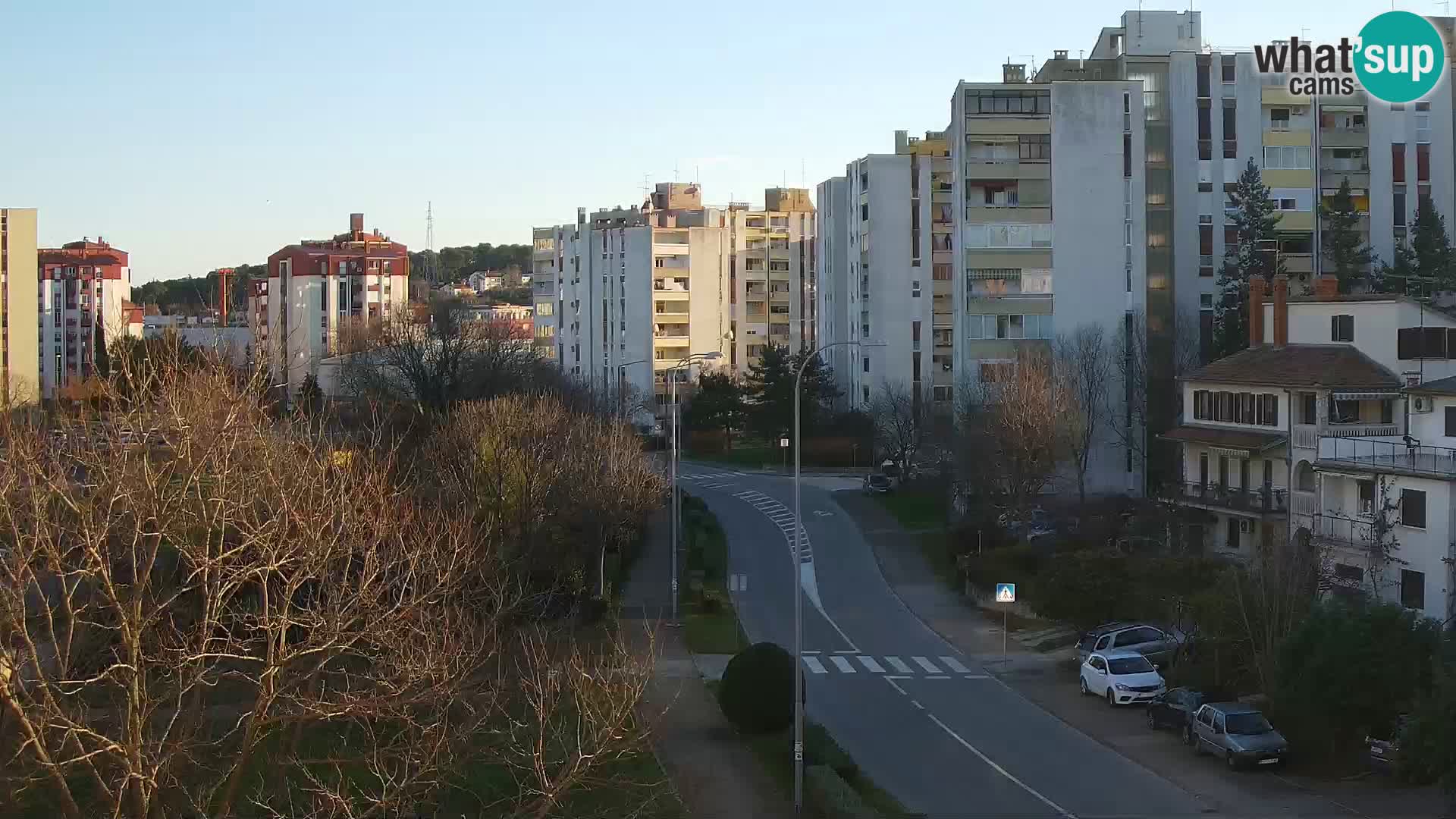 Webcam Pula – Rue Koper – Caméra en direct Istrie