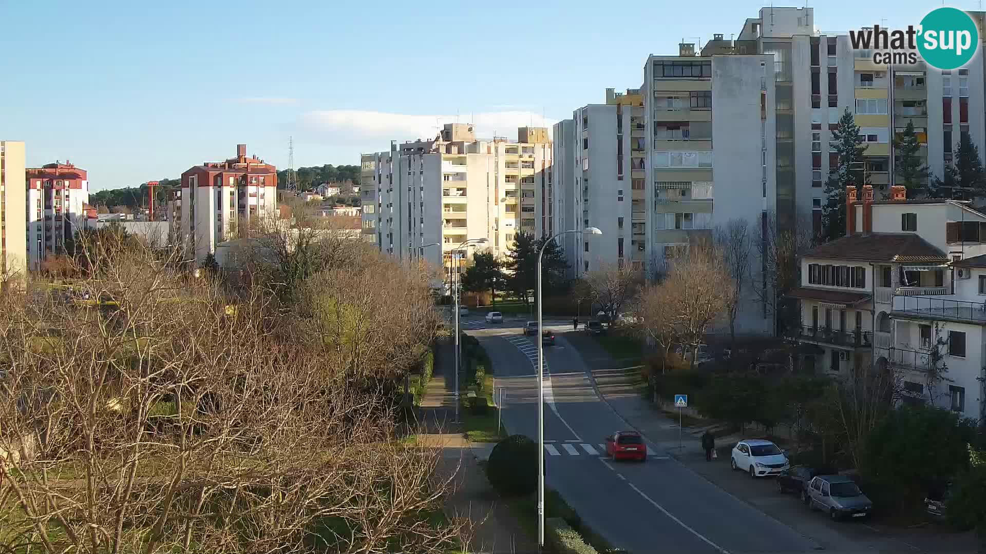 Webcam Pula – Rue Koper – Caméra en direct Istrie