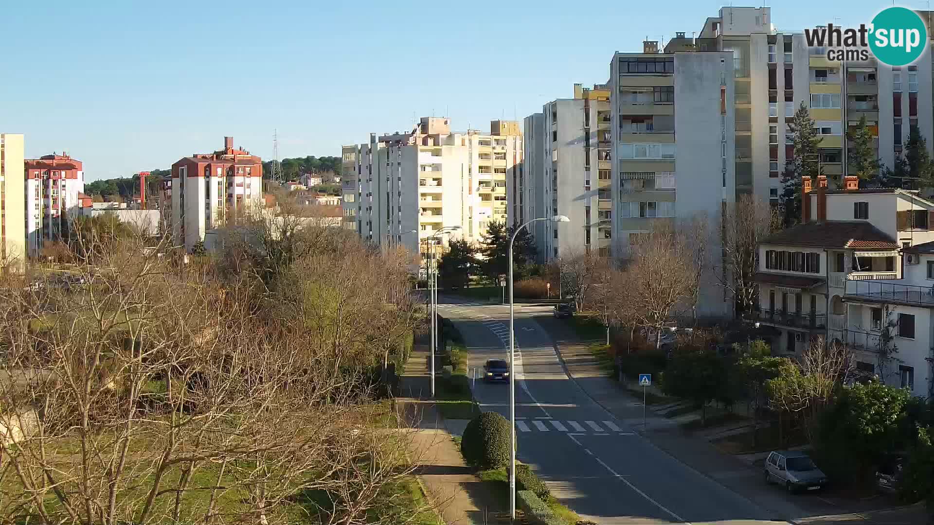 Webcam Pula – Rue Koper – Caméra en direct Istrie