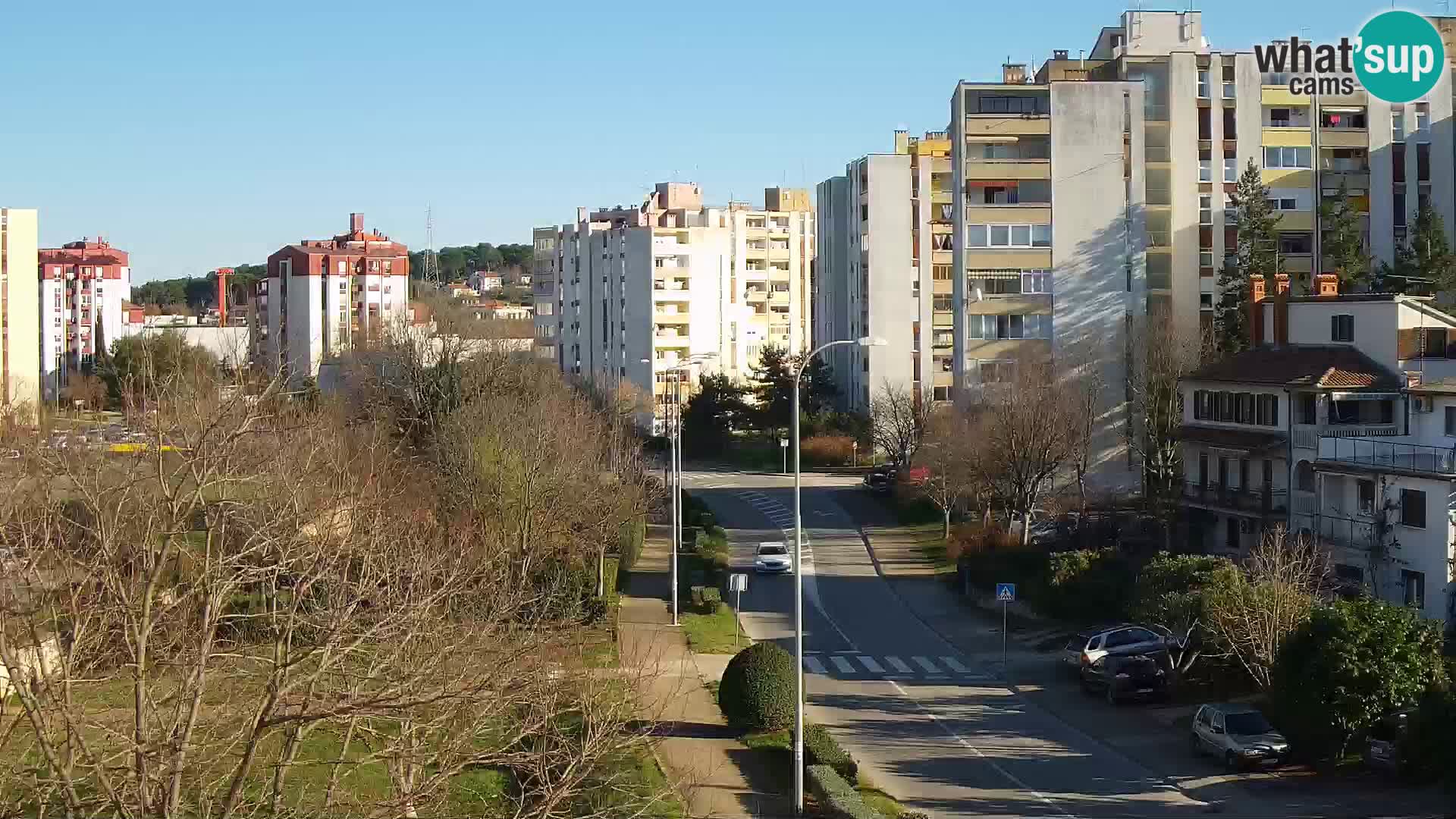 Webcam Pula – Rue Koper – Caméra en direct Istrie