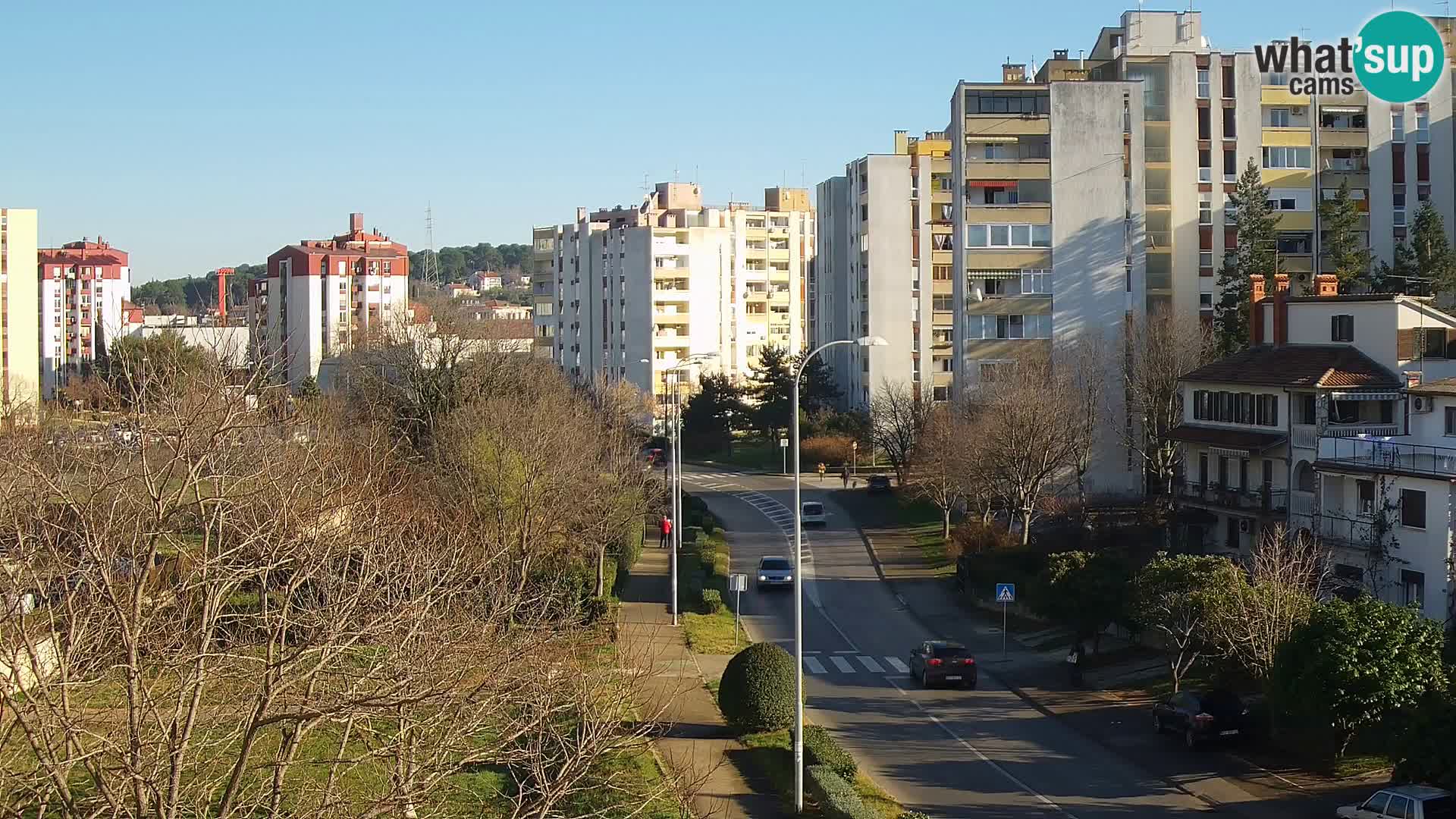 Webcam Pula – Rue Koper – Caméra en direct Istrie