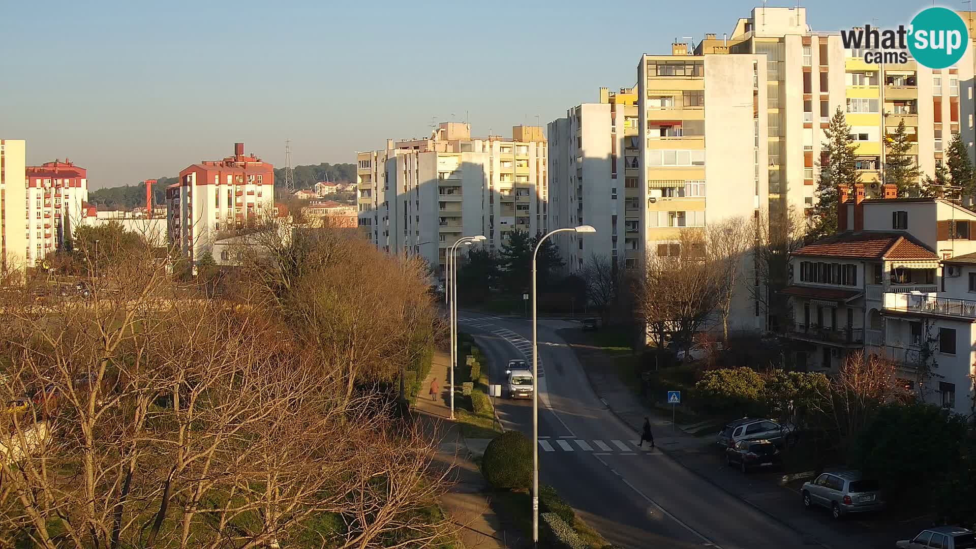 Pula spletna kamera – Koperska ulica – Istra v živo