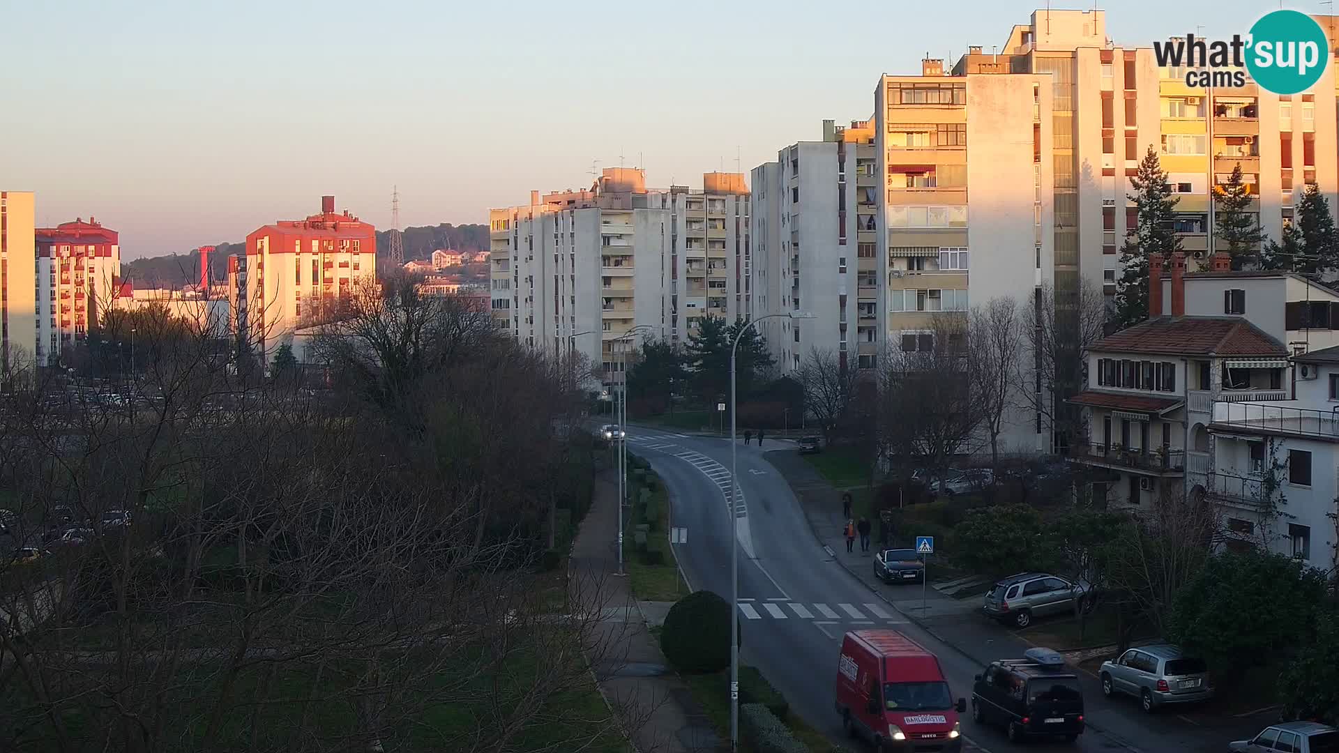 Webcam Pula – Rue Koper – Caméra en direct Istrie