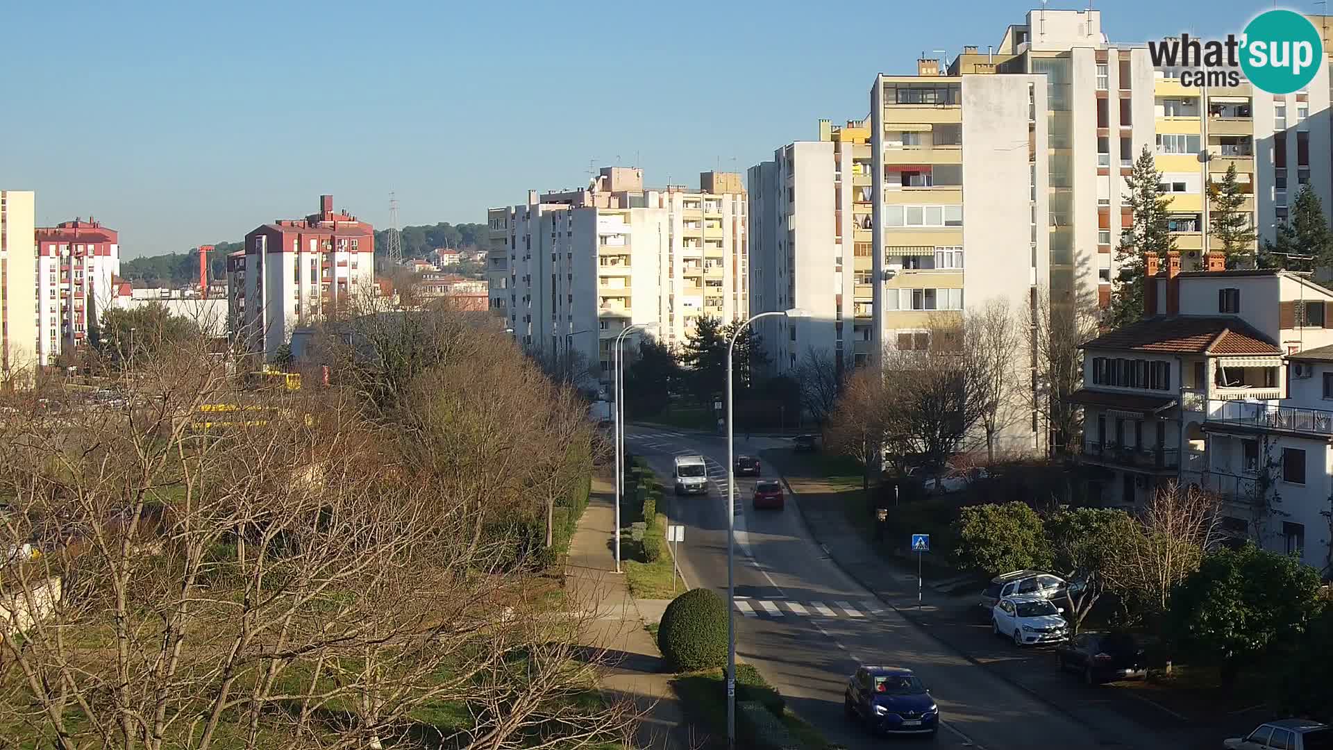 Webcam Pula – Rue Koper – Caméra en direct Istrie