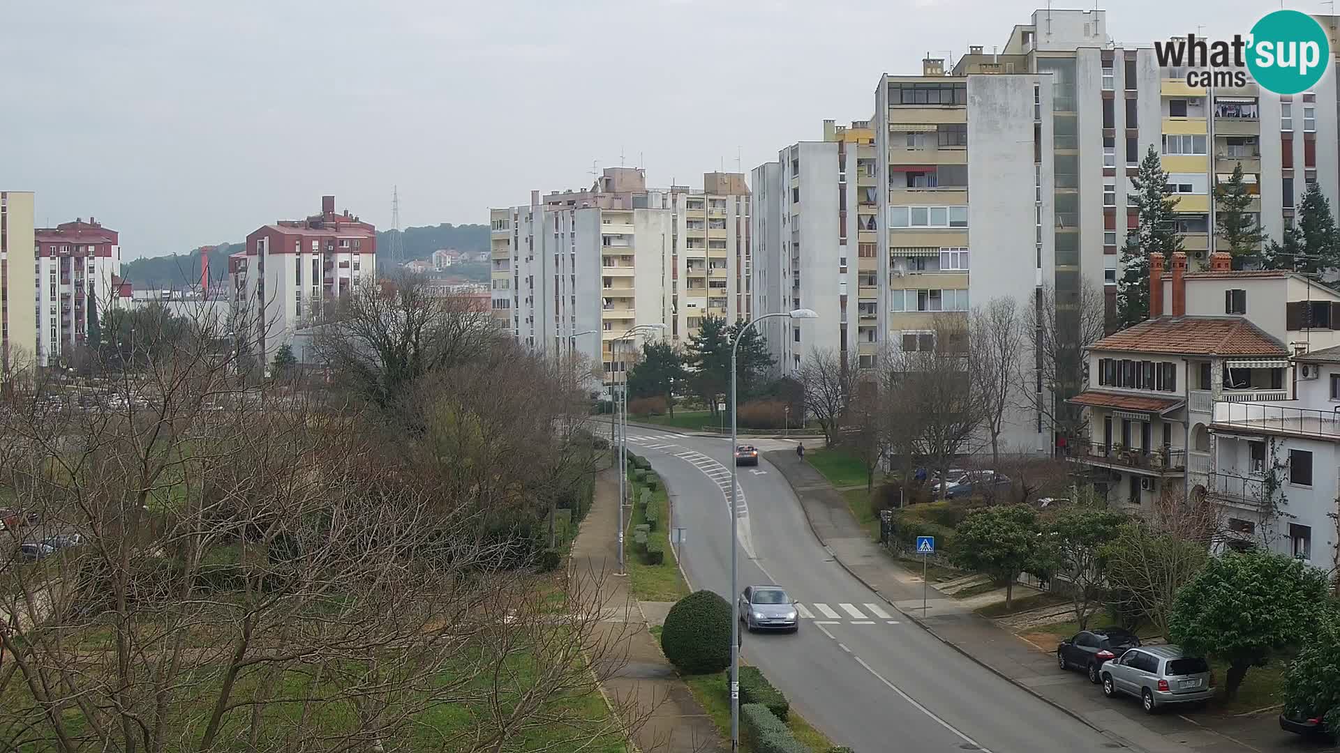 Cámara web Pula – Koper street – cámara en vivo Istria