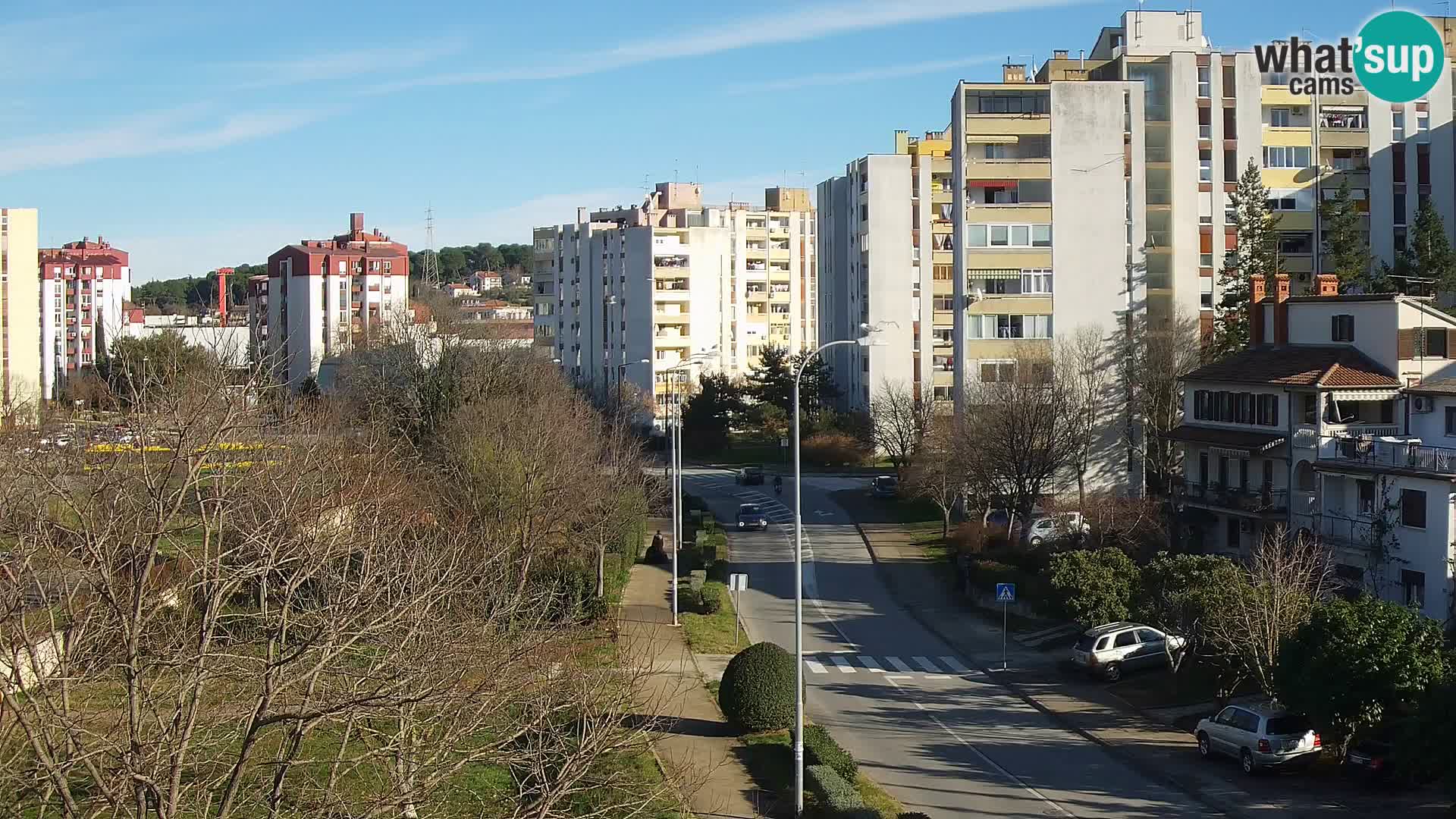 Webcam Pula – Rue Koper – Caméra en direct Istrie