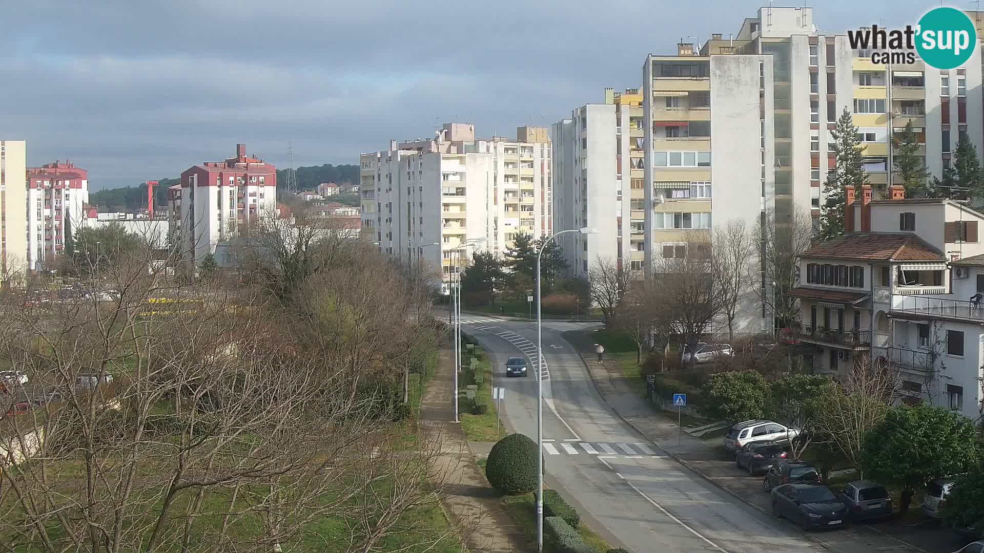 Cámara web Pula – Koper street – cámara en vivo Istria