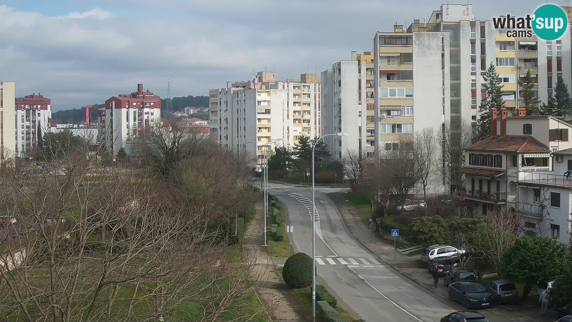 Cámara web Pula – Koper street – cámara en vivo Istria