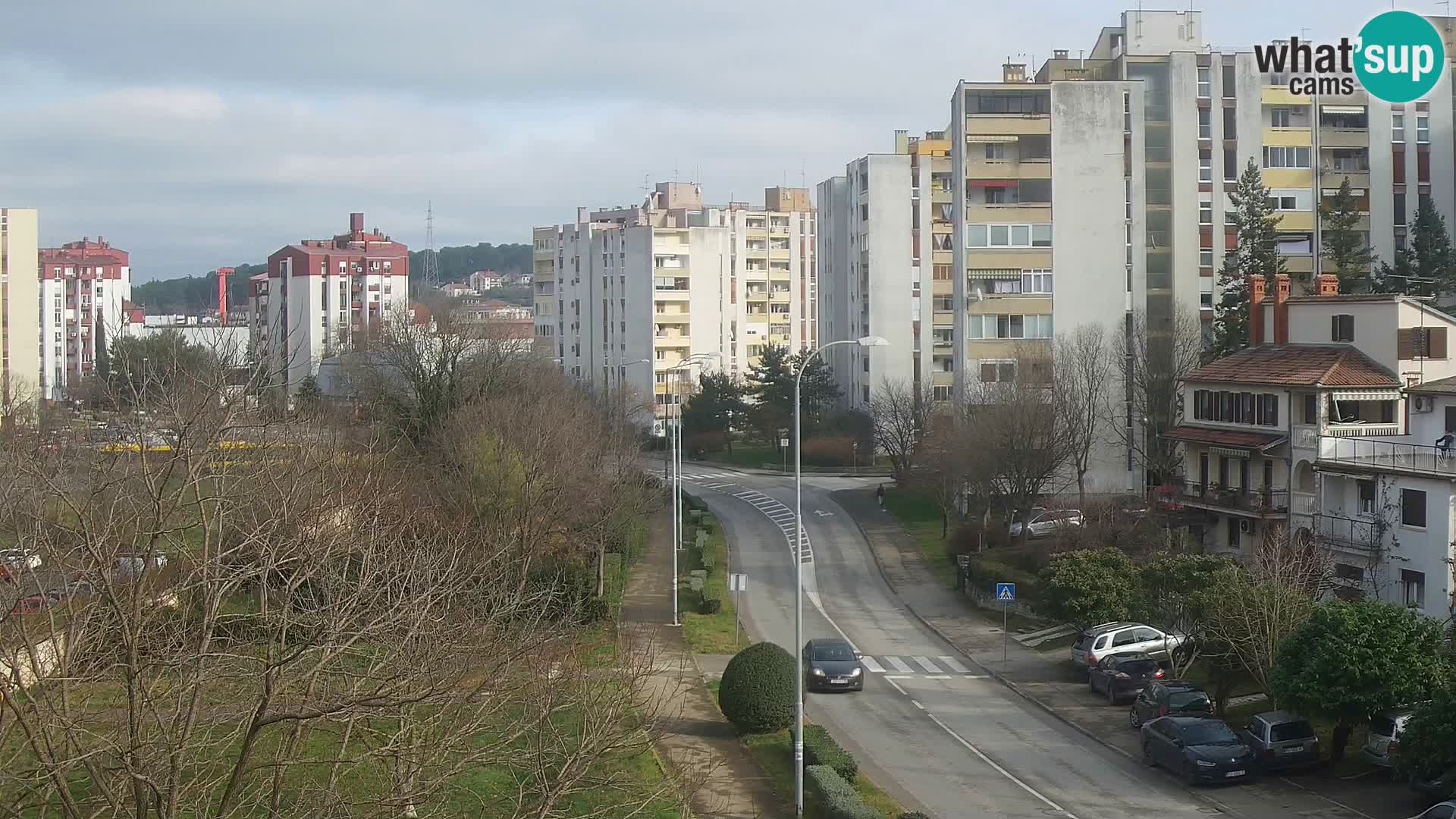 Webcam Pula – Rue Koper – Caméra en direct Istrie