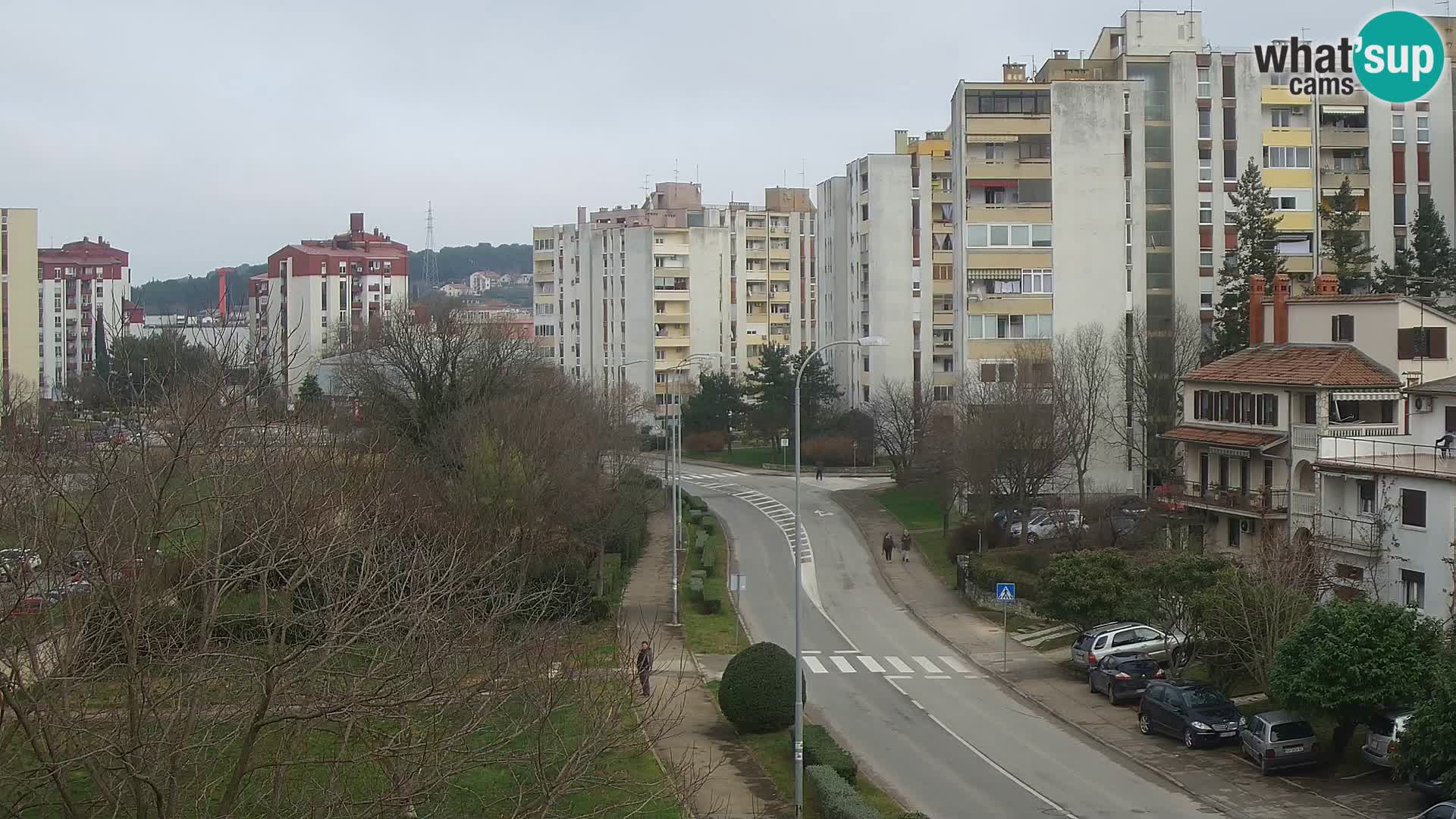 Webcam Pula – Rue Koper – Caméra en direct Istrie