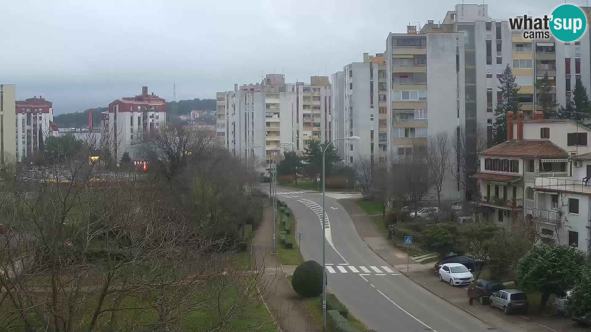 Webcam Pula – Rue Koper – Caméra en direct Istrie