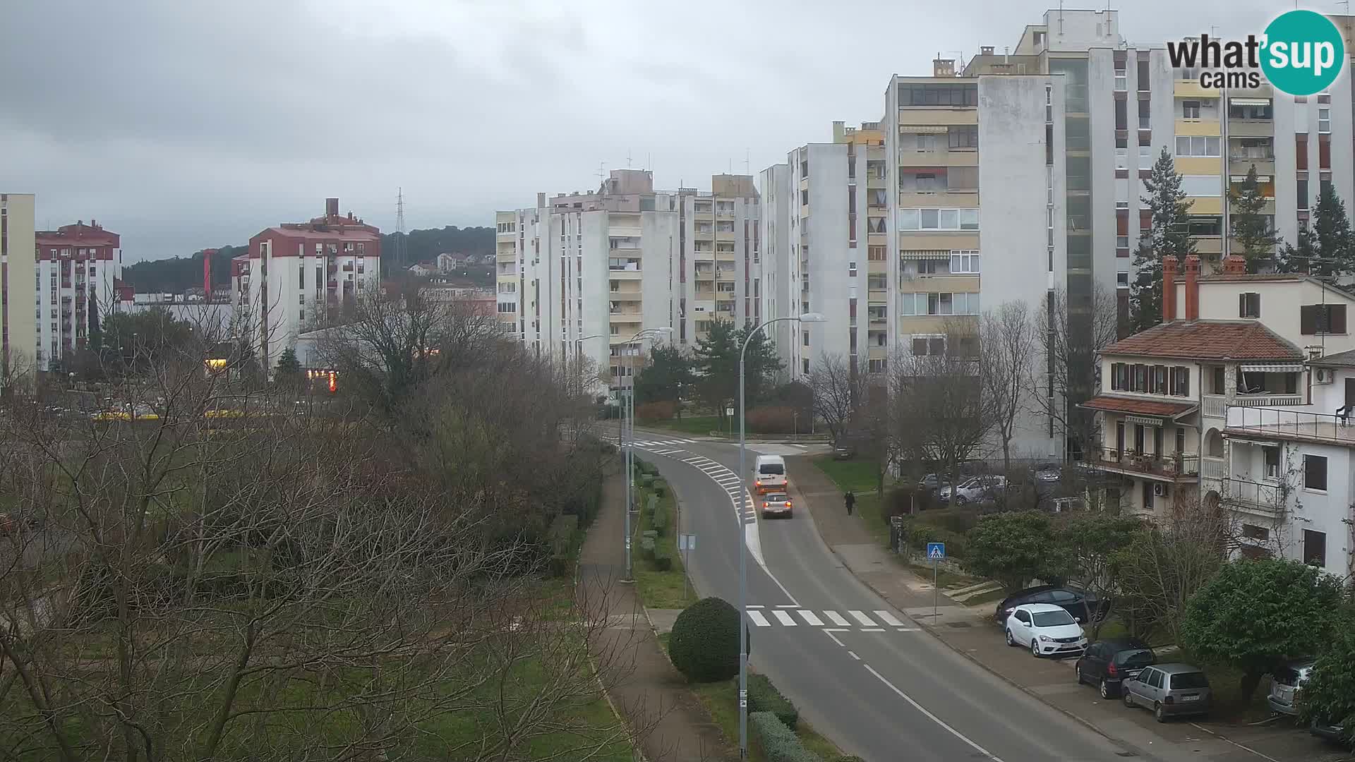 Webcam Pula – Rue Koper – Caméra en direct Istrie