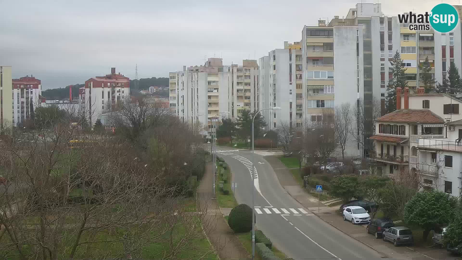 Webcam Pula – Rue Koper – Caméra en direct Istrie