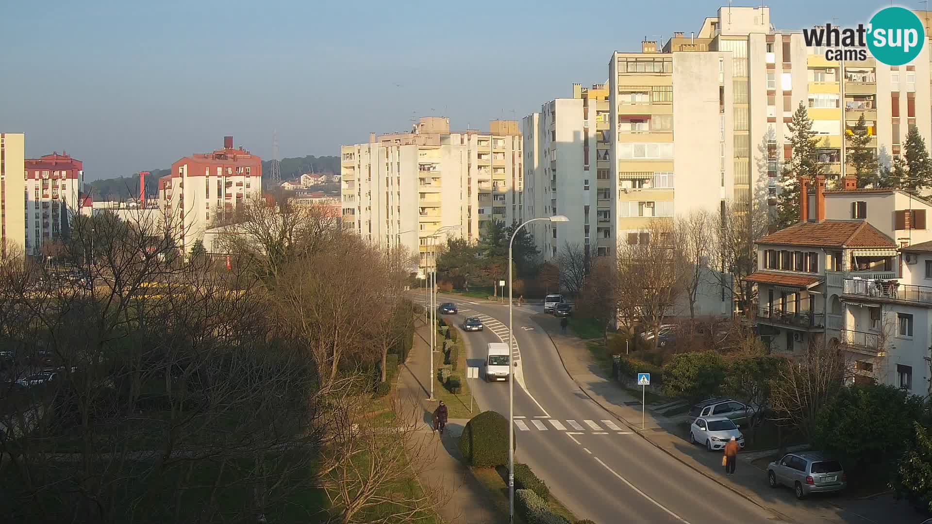 Pula spletna kamera – Koperska ulica – Istra v živo