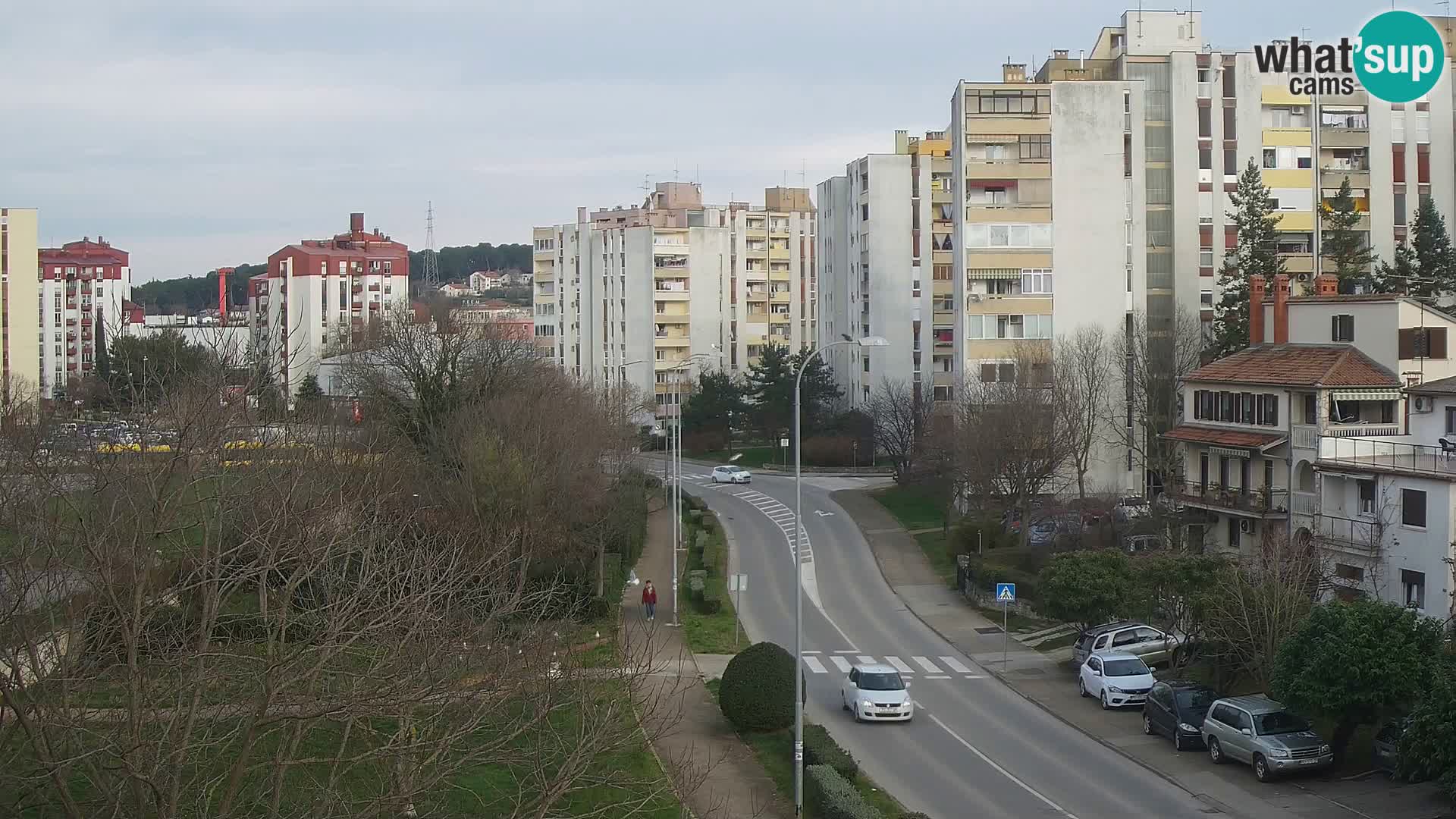 Webcam Pula – Rue Koper – Caméra en direct Istrie