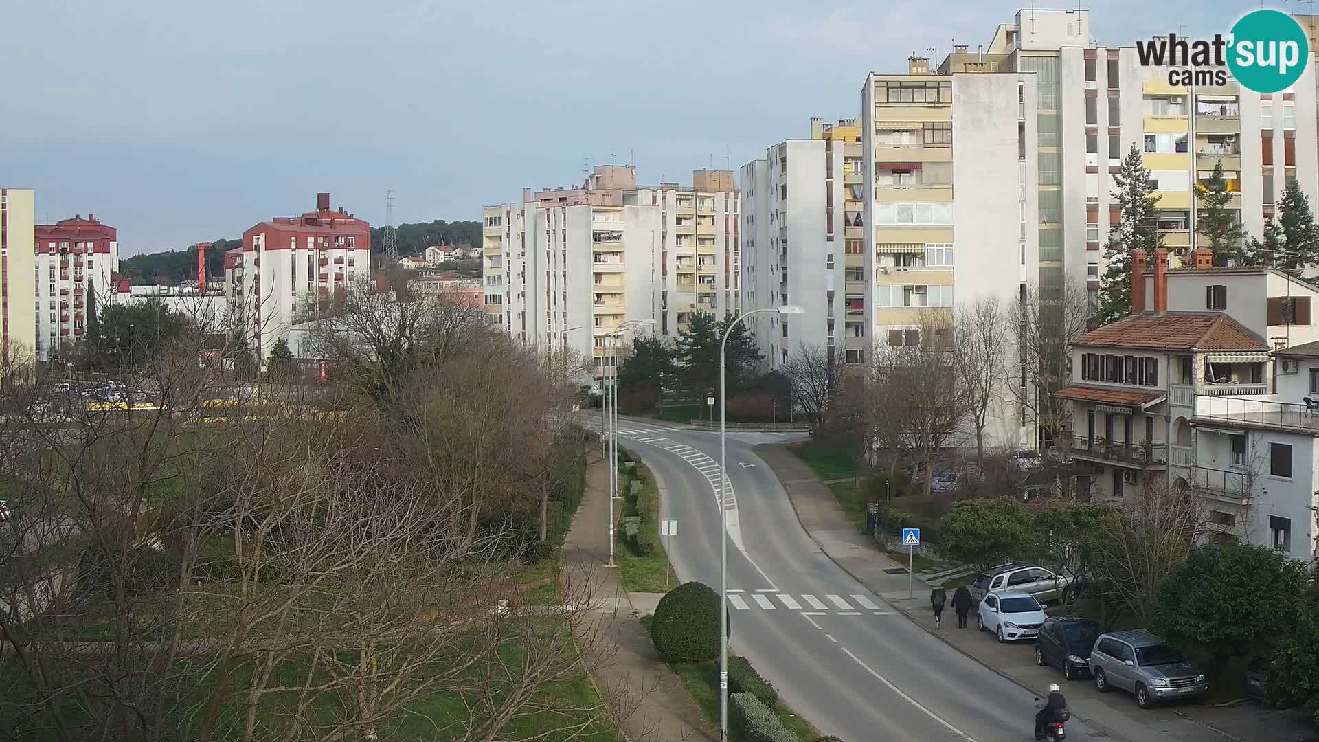 Cámara web Pula – Koper street – cámara en vivo Istria