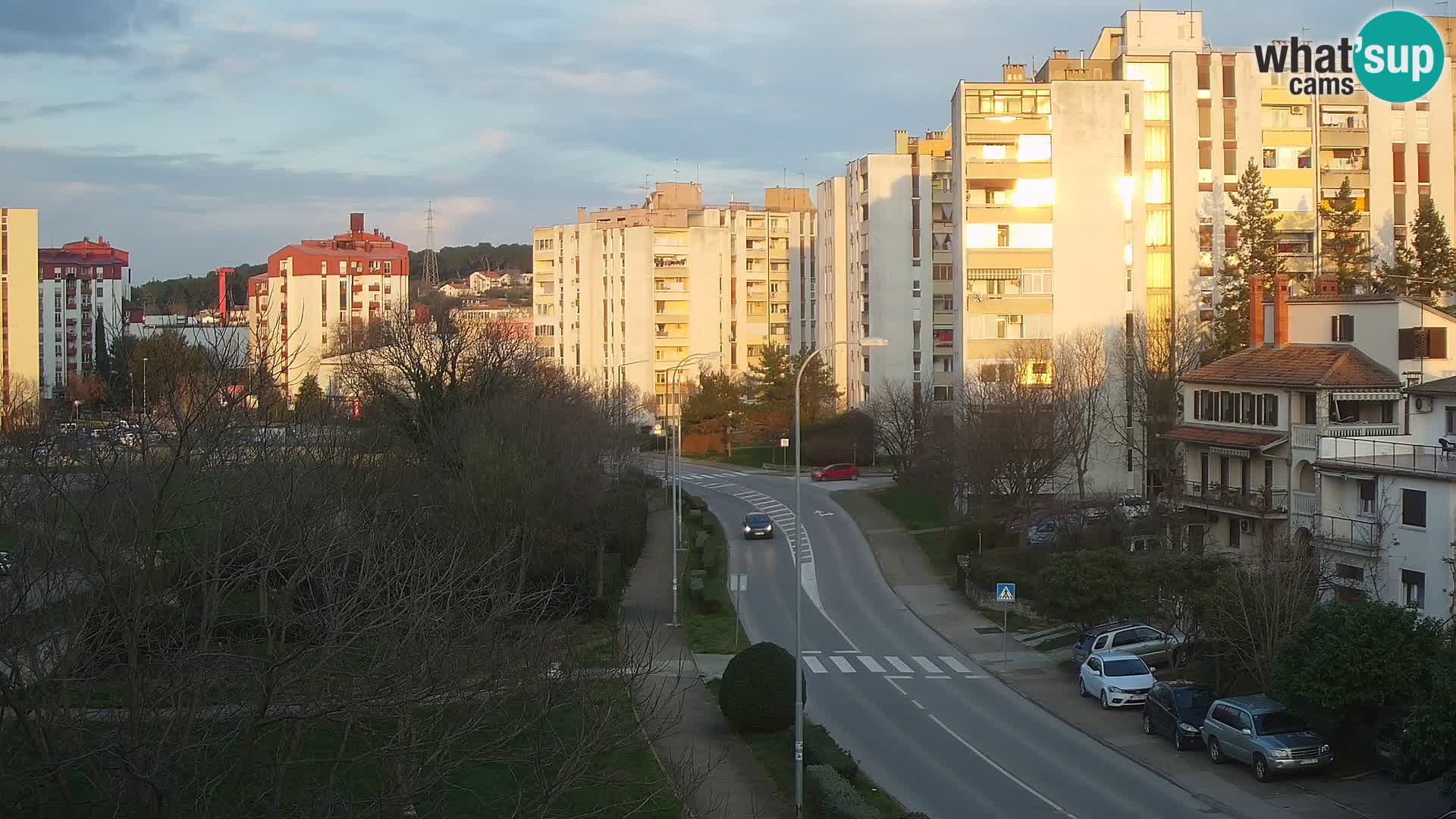 Cámara web Pula – Koper street – cámara en vivo Istria