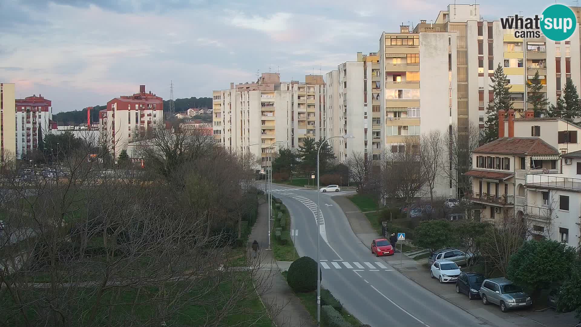 Webcam Pula – Rue Koper – Caméra en direct Istrie