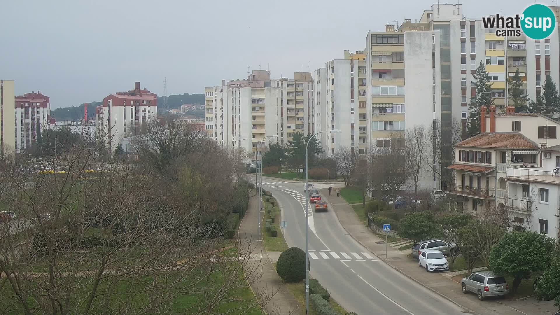 Webcam Pula – Rue Koper – Caméra en direct Istrie