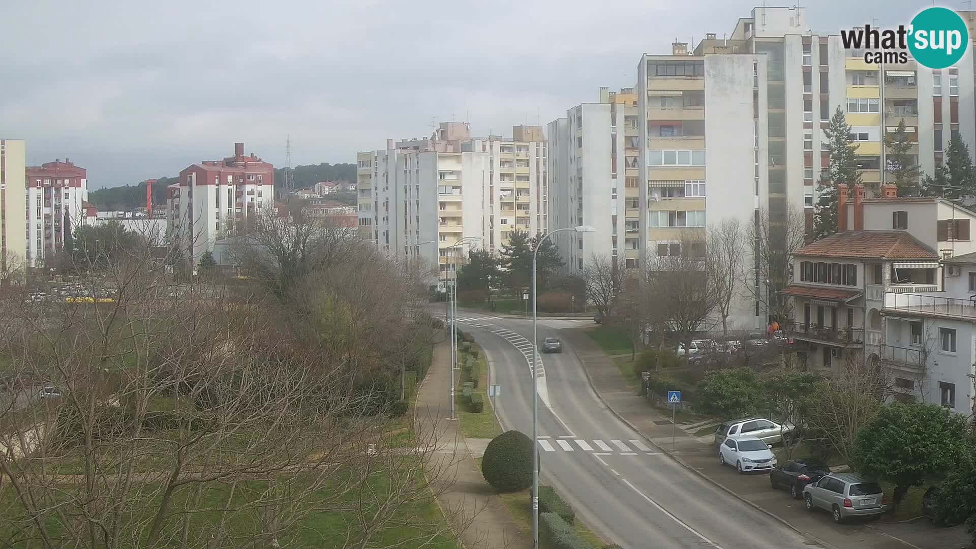 Webcam Pula – Rue Koper – Caméra en direct Istrie