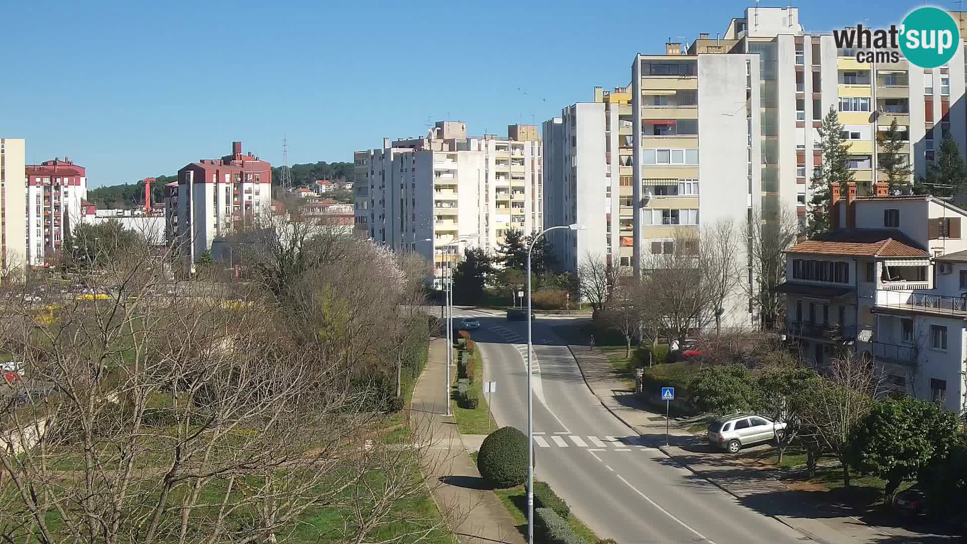 Cámara web Pula – Koper street – cámara en vivo Istria