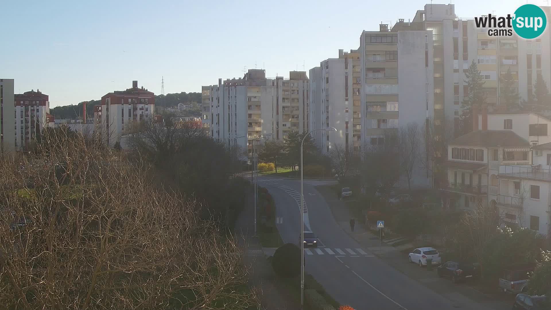 Webcam Pula – Rue Koper – Caméra en direct Istrie