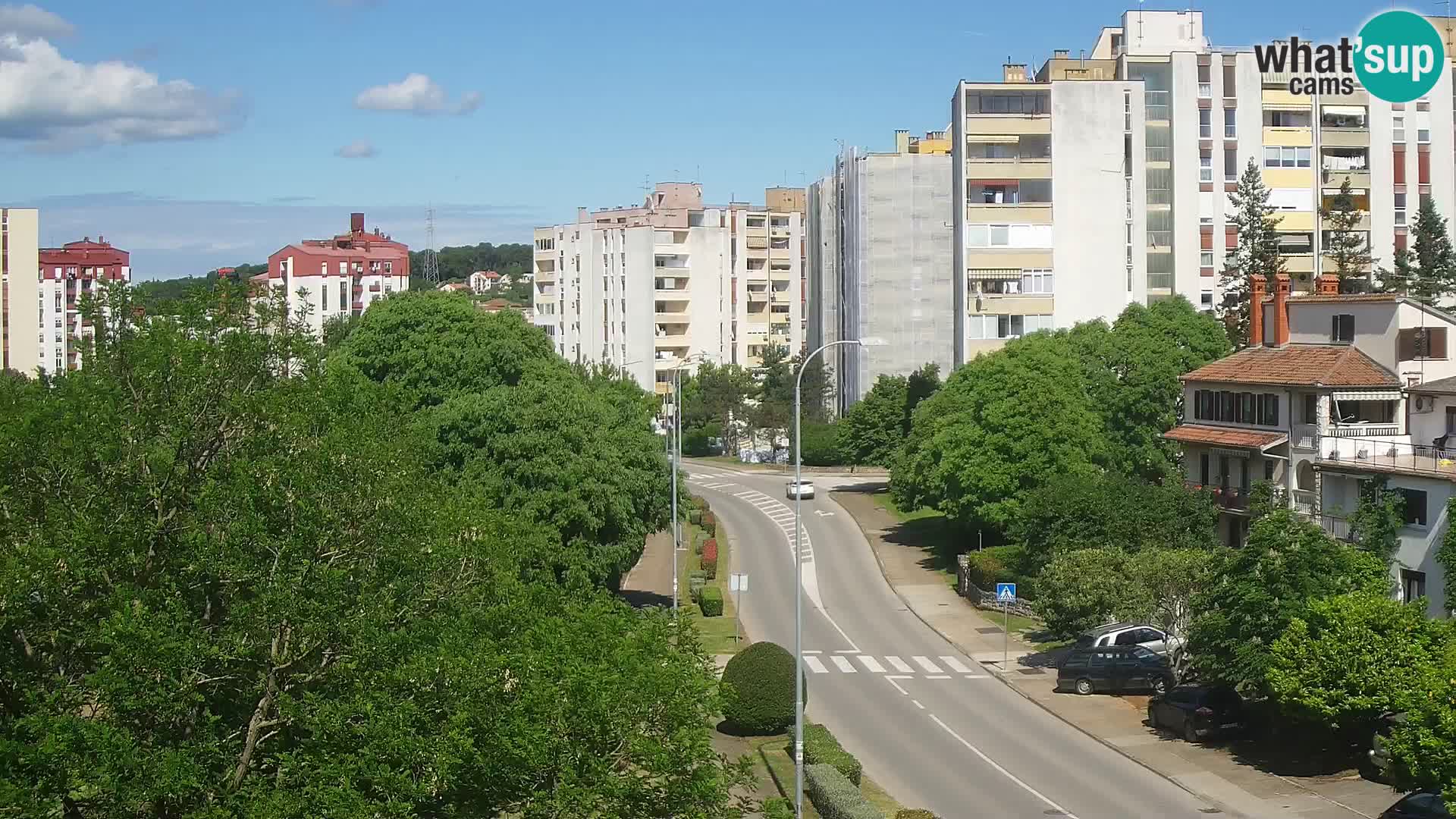 Webcam Pula – Rue Koper – Caméra en direct Istrie