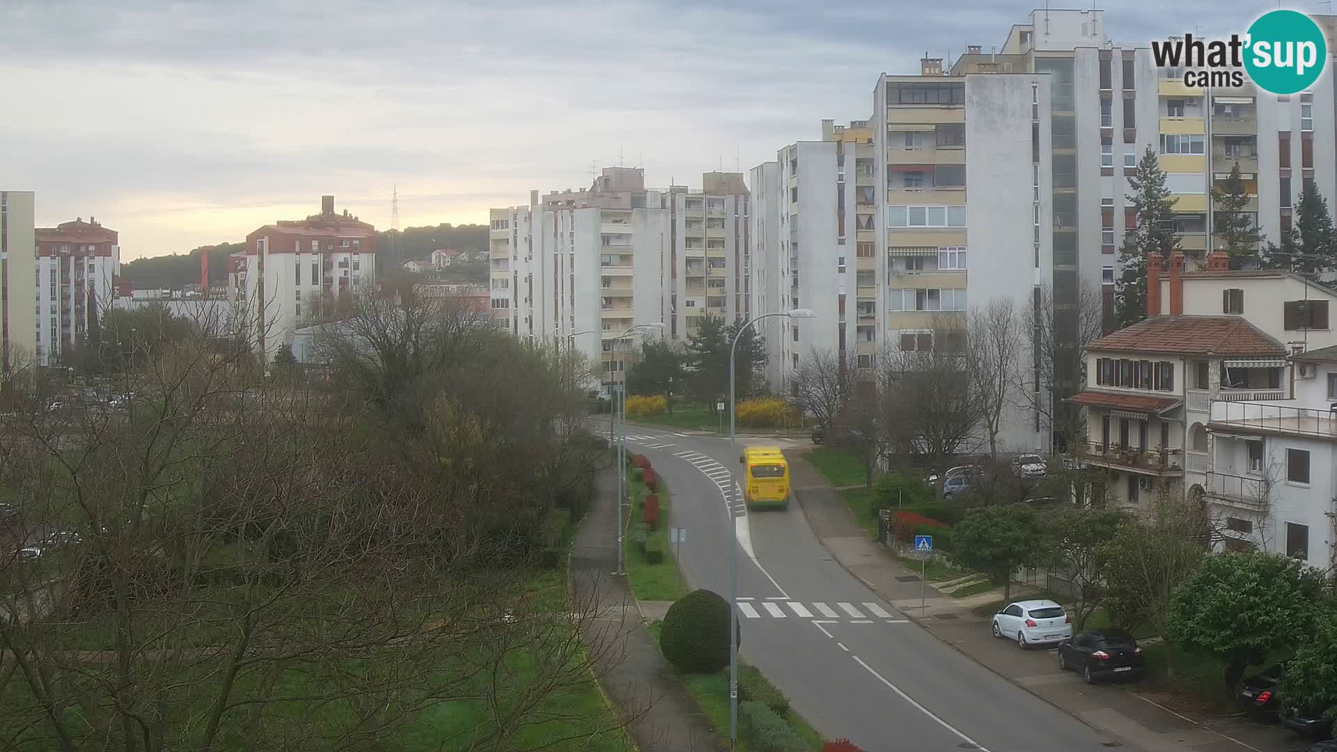 Webcam Pula – Rue Koper – Caméra en direct Istrie