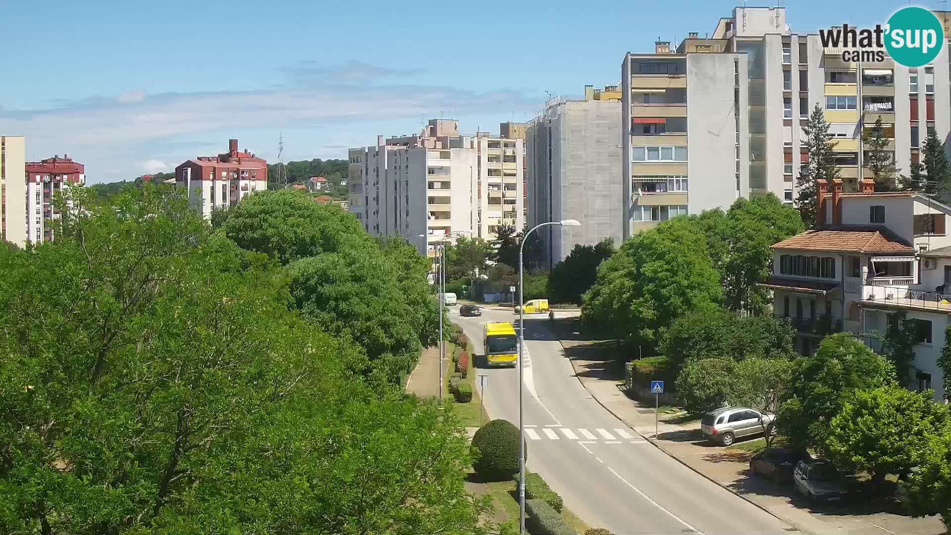 Cámara web Pula – Koper street – cámara en vivo Istria
