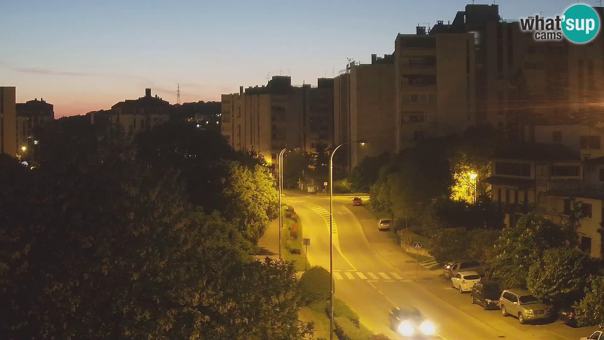 Webcam Pula – Rue Koper – Caméra en direct Istrie