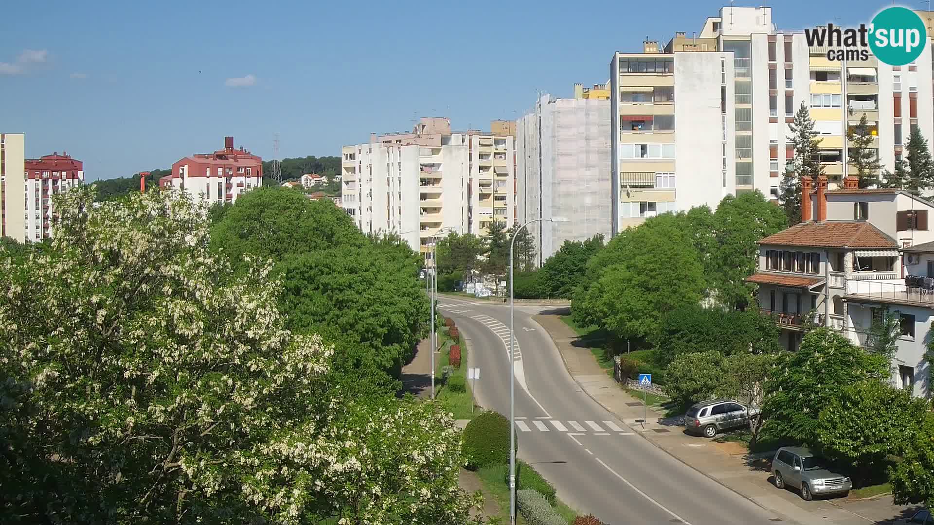 Pula web kamera – Koparska ulica – kamera uživo Istra