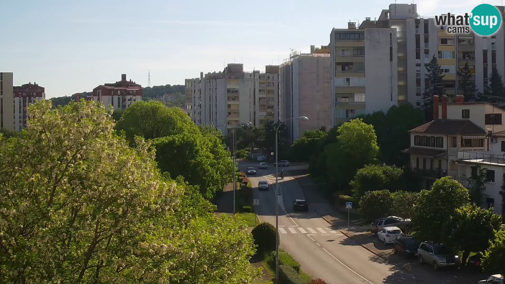 Pula spletna kamera – Koperska ulica – Istra v živo