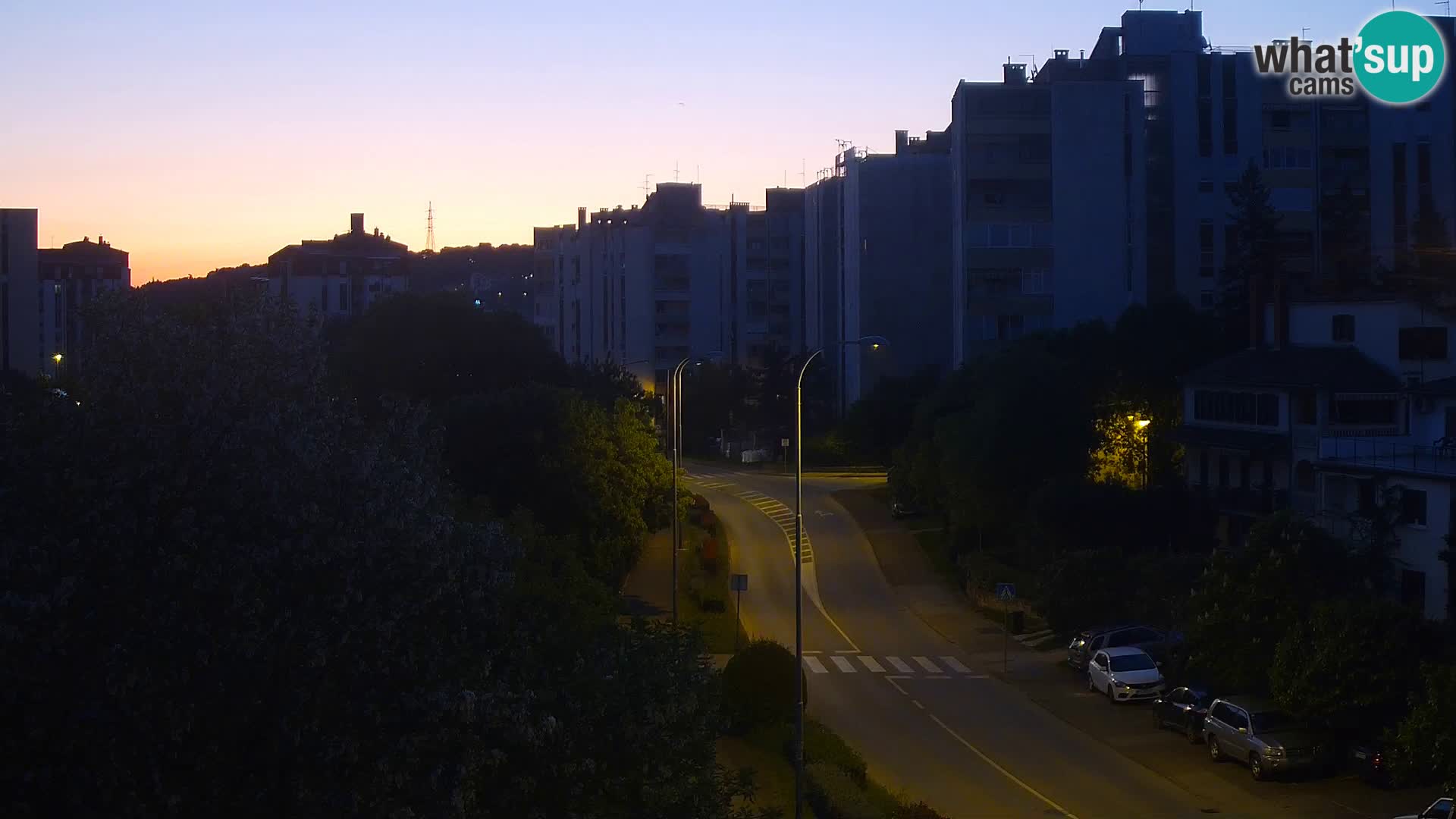 Pula spletna kamera – Koperska ulica – Istra v živo