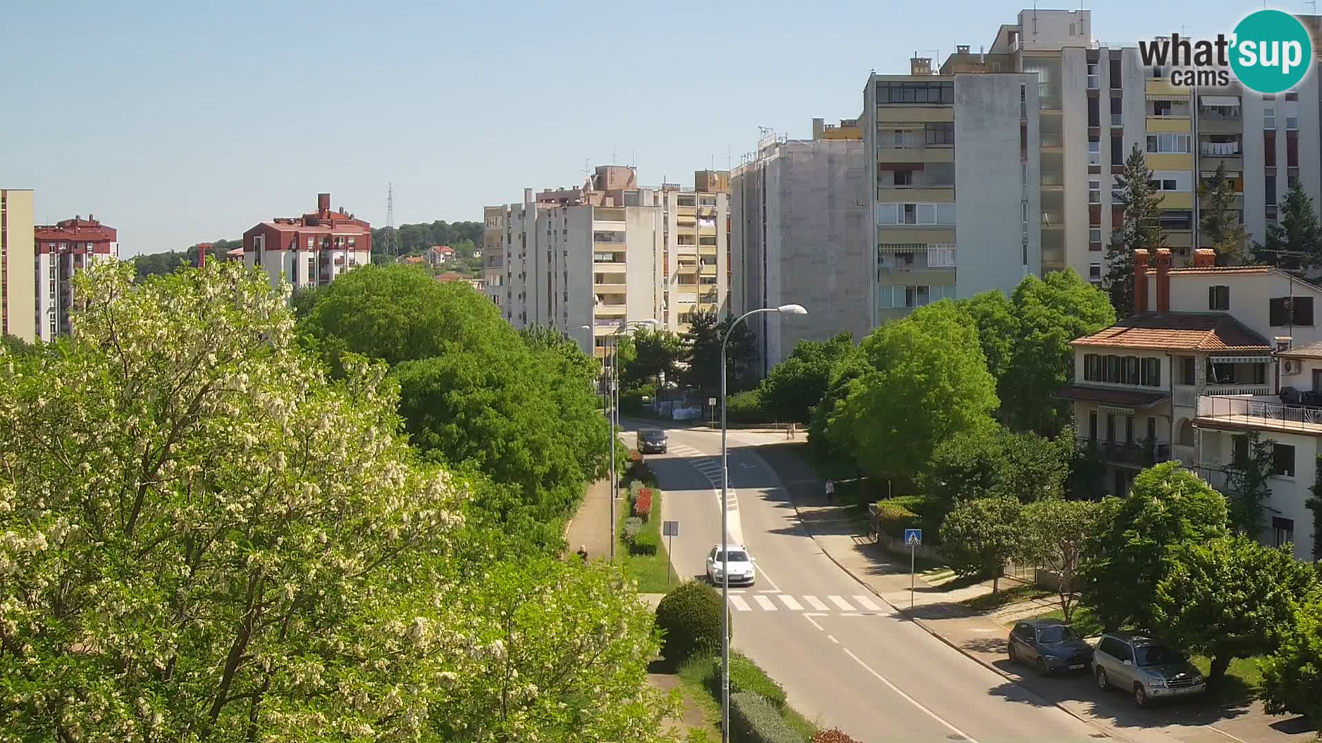 Webcam Pula – Rue Koper – Caméra en direct Istrie
