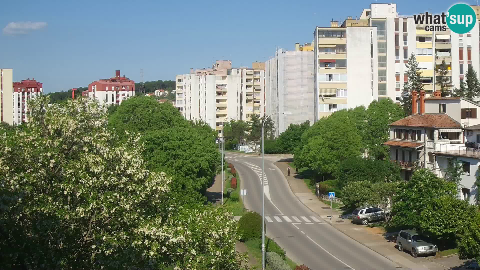 Pula web kamera – Koparska ulica – kamera uživo Istra