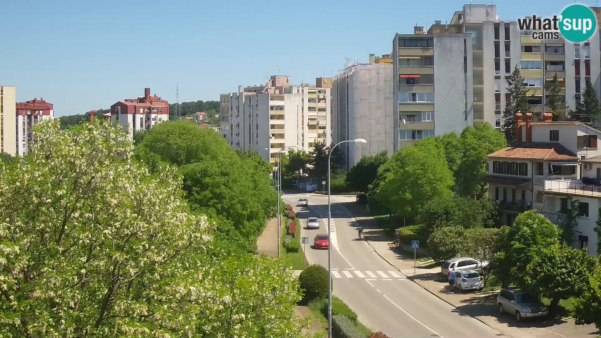 Pula web kamera – Koparska ulica – kamera uživo Istra