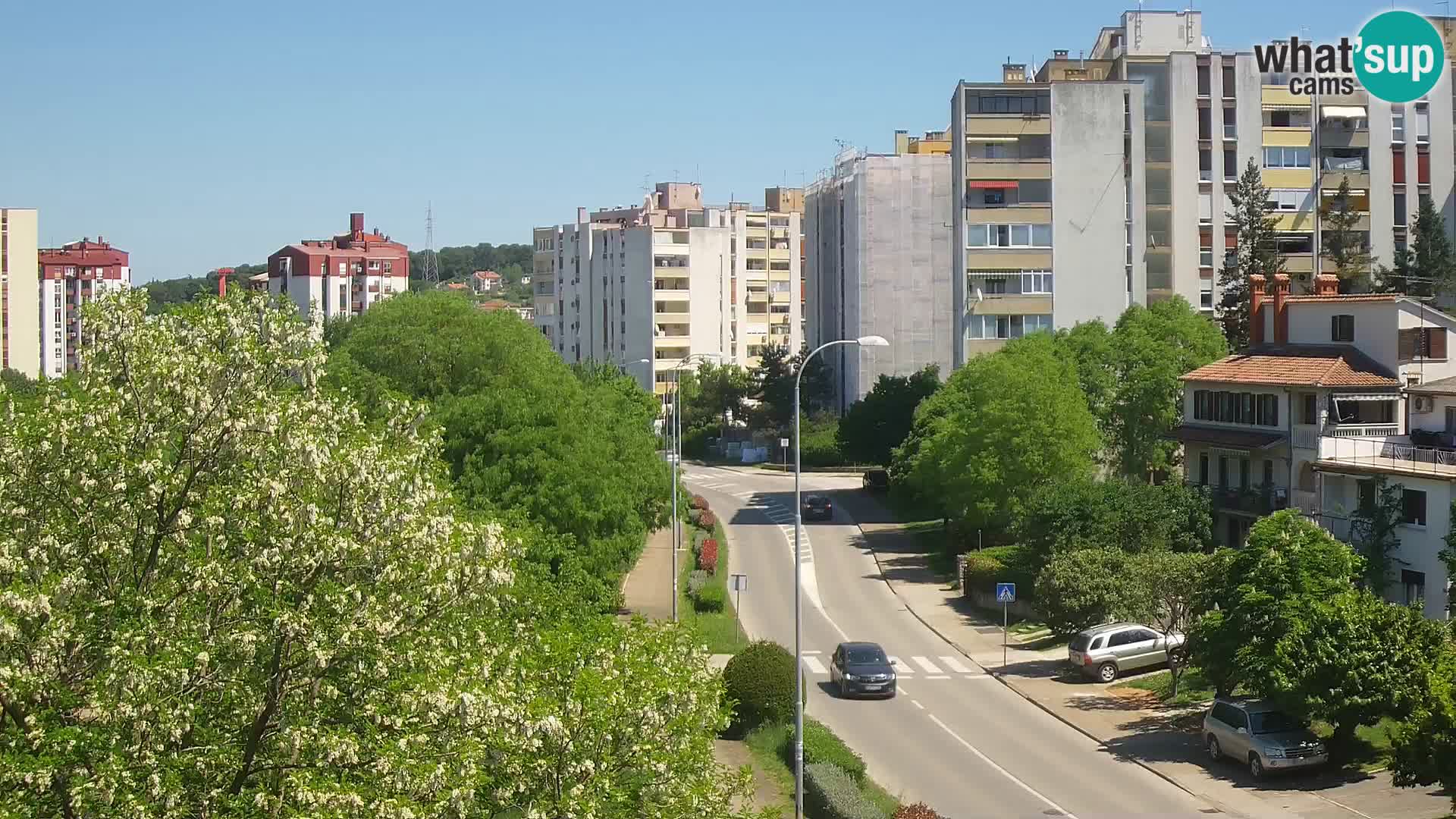 Pula spletna kamera – Koperska ulica – Istra v živo