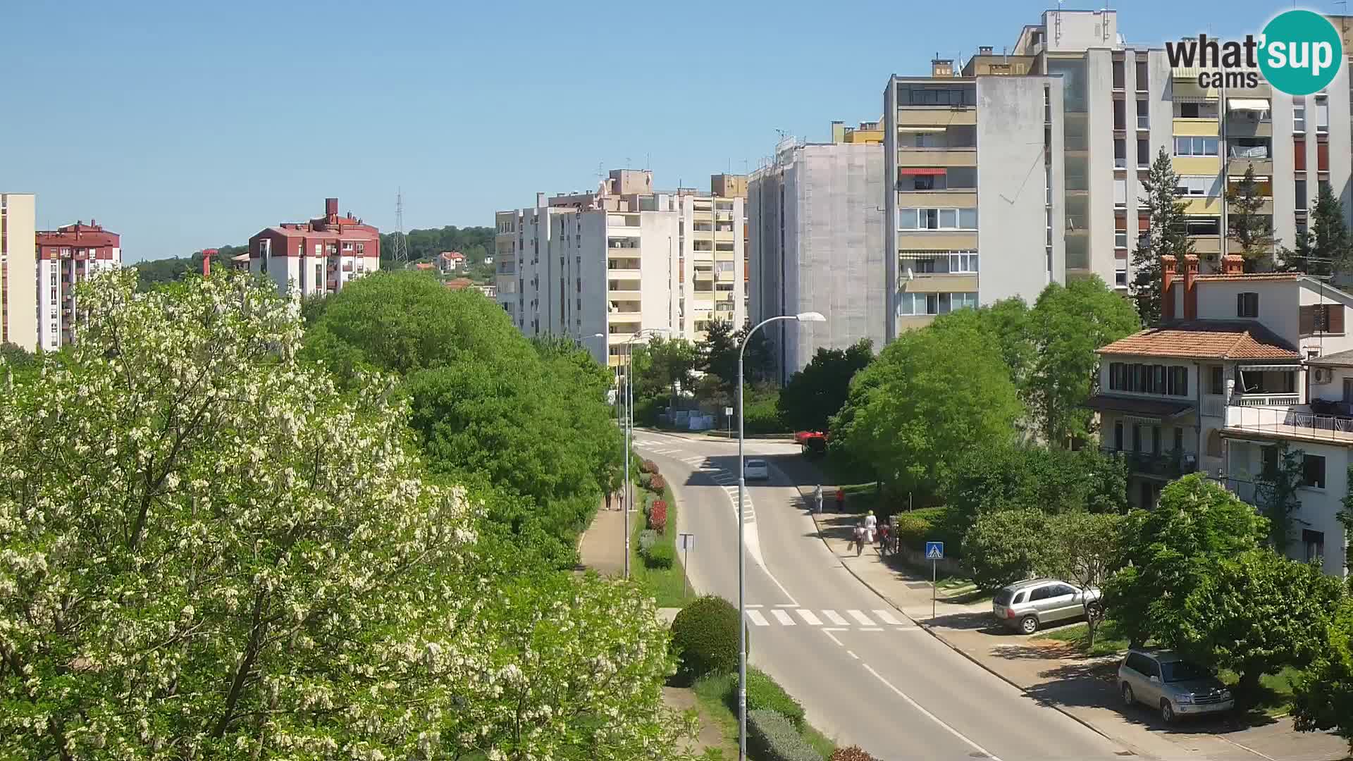 Pula spletna kamera – Koperska ulica – Istra v živo