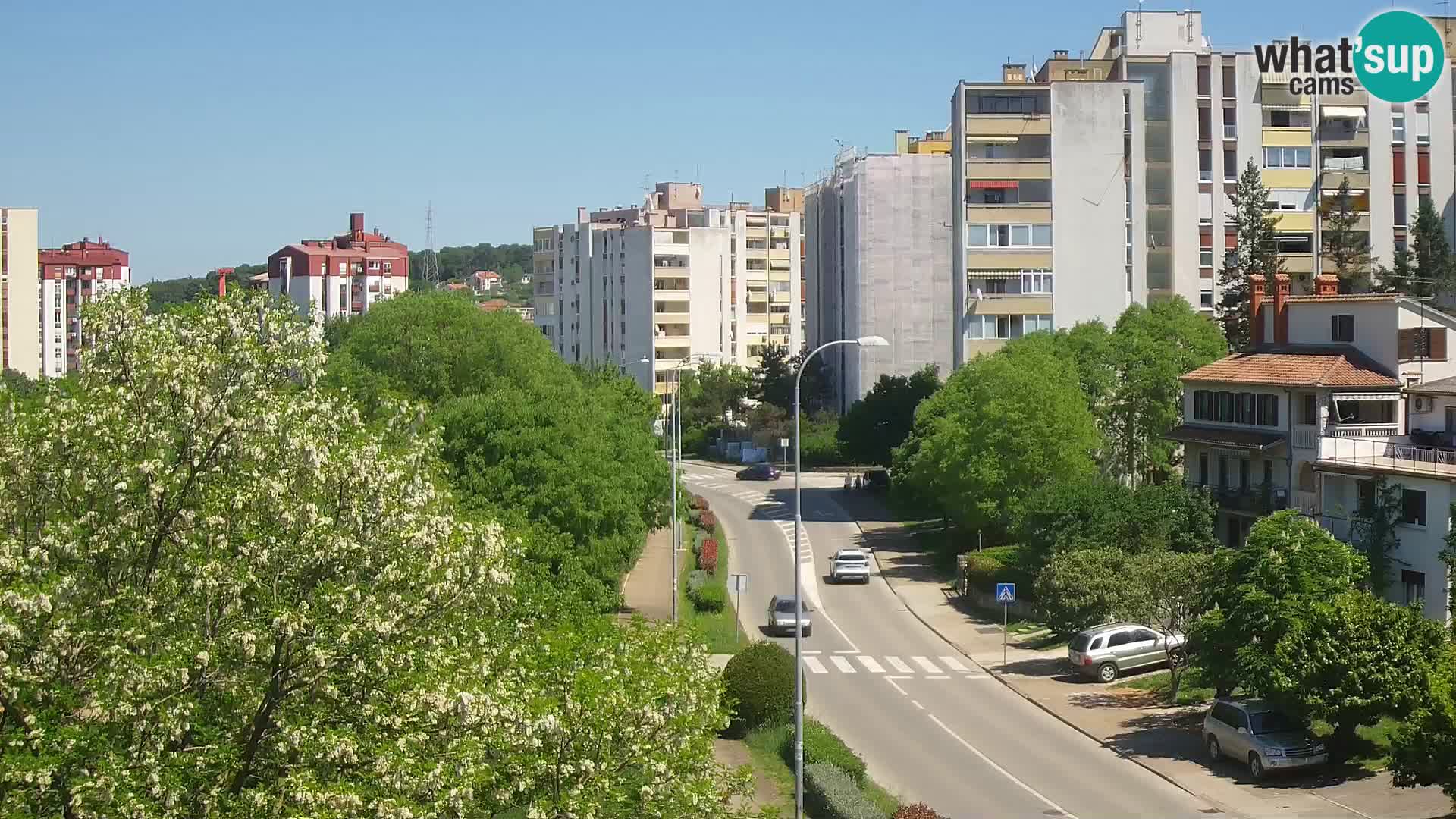 Pula spletna kamera – Koperska ulica – Istra v živo