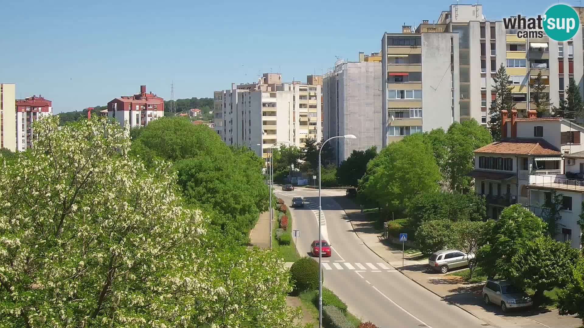 Pula spletna kamera – Koperska ulica – Istra v živo
