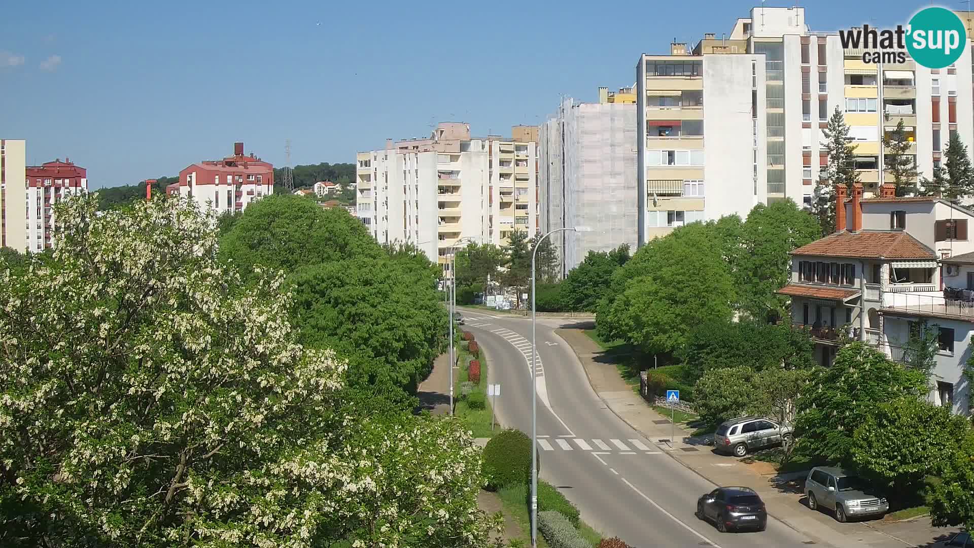 Pula spletna kamera – Koperska ulica – Istra v živo