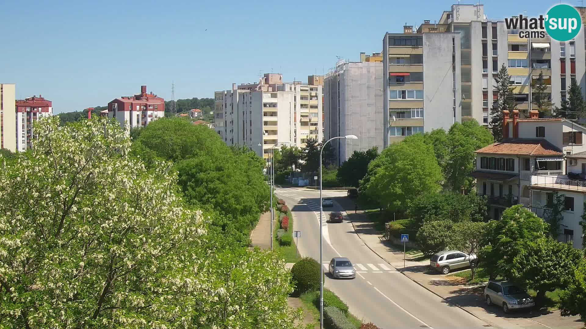 Pula spletna kamera – Koperska ulica – Istra v živo