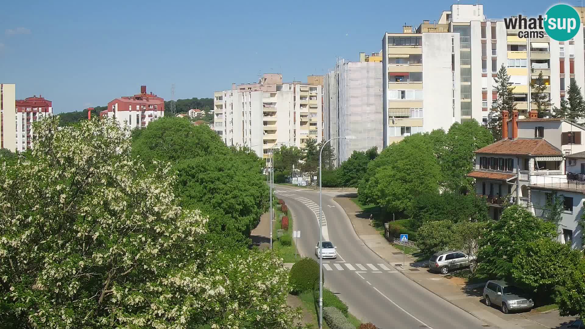 Cámara web Pula – Koper street – cámara en vivo Istria