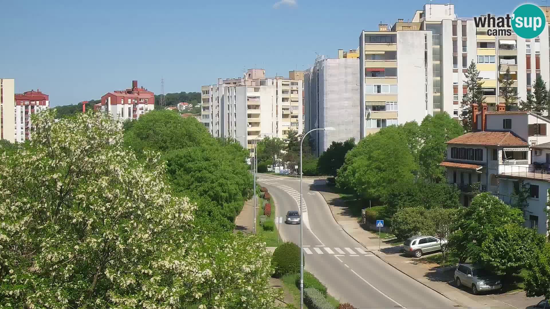 Webcam Pula – Rue Koper – Caméra en direct Istrie