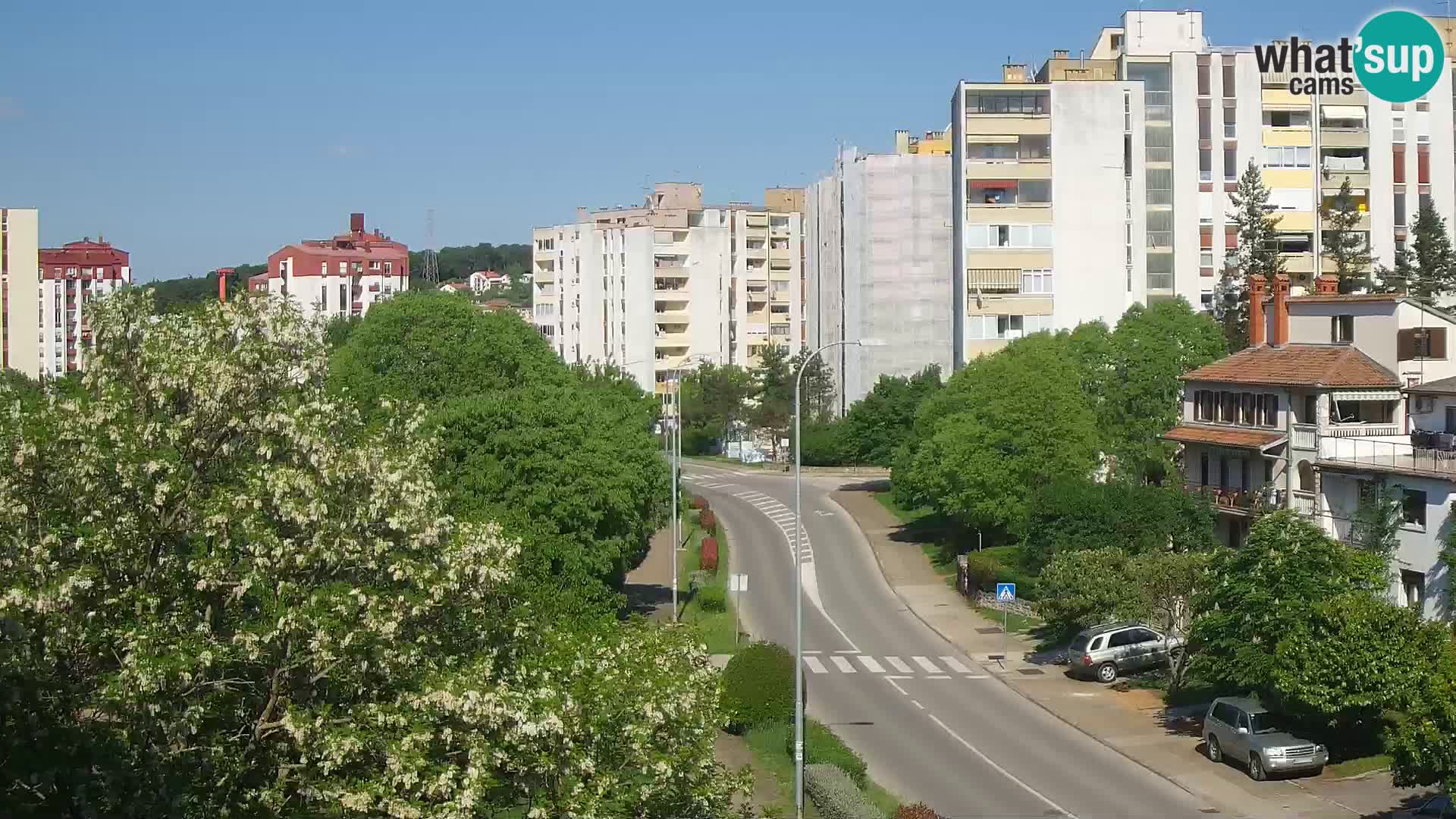 Pula spletna kamera – Koperska ulica – Istra v živo