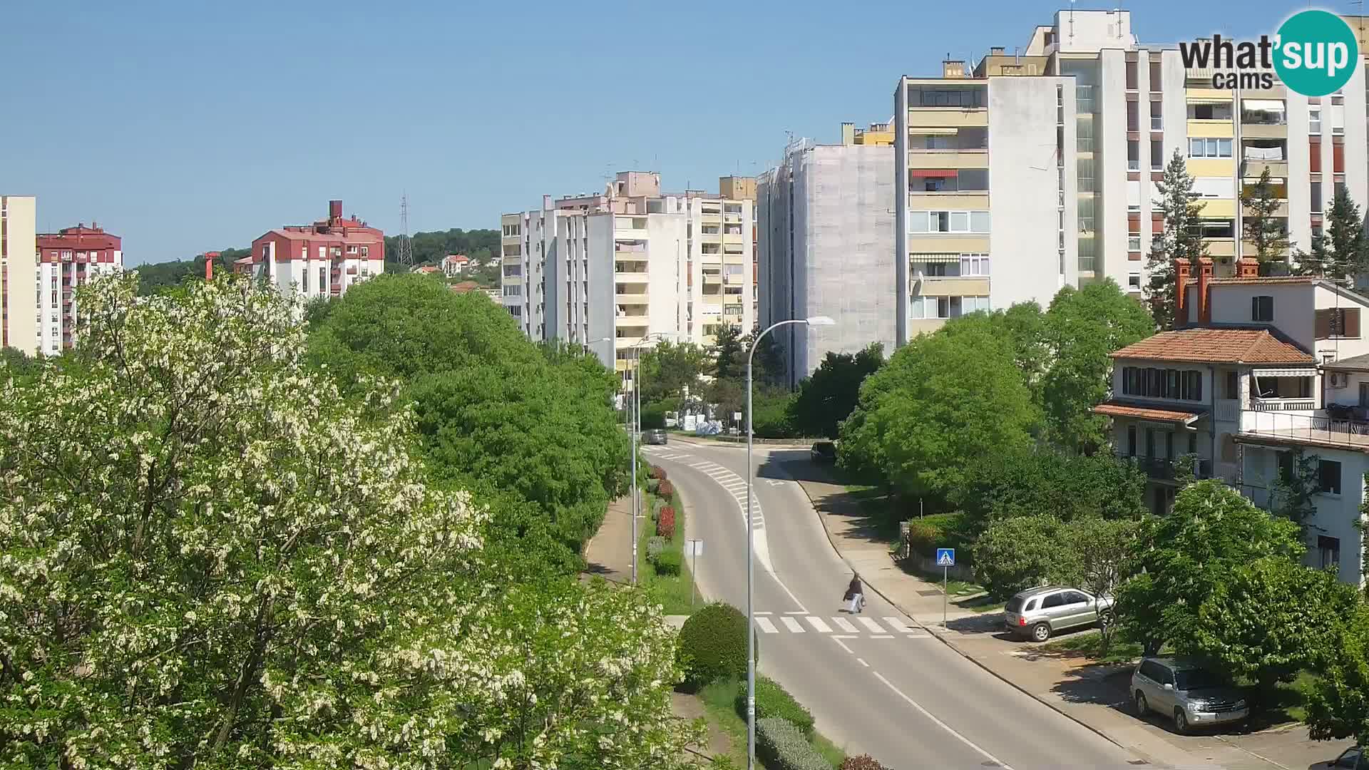 Pula spletna kamera – Koperska ulica – Istra v živo