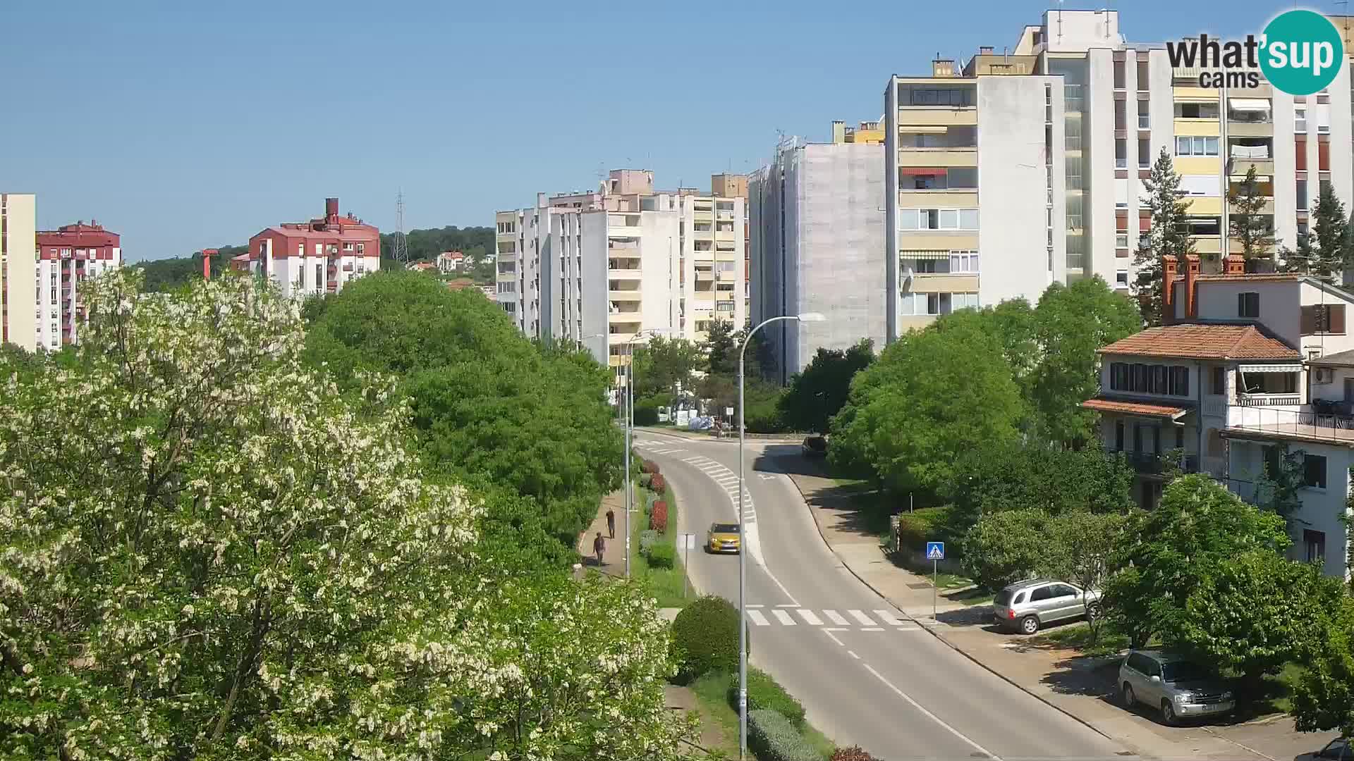 Pula spletna kamera – Koperska ulica – Istra v živo