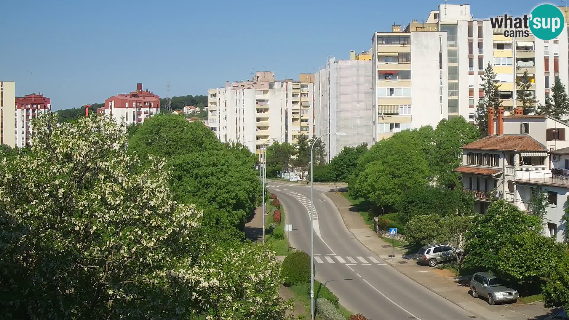 Webcam Pula – Rue Koper – Caméra en direct Istrie