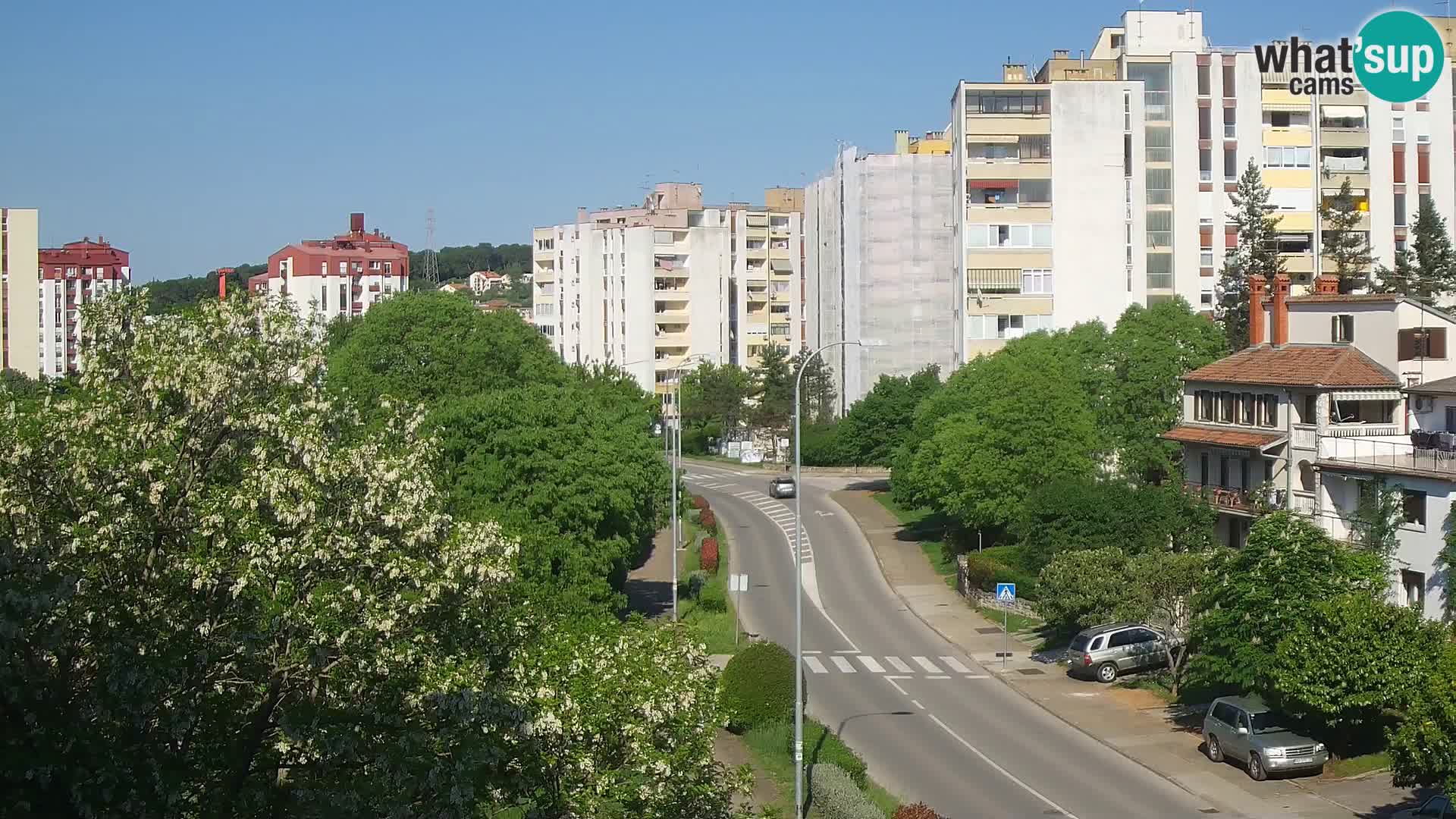 Webcam Pula – Rue Koper – Caméra en direct Istrie