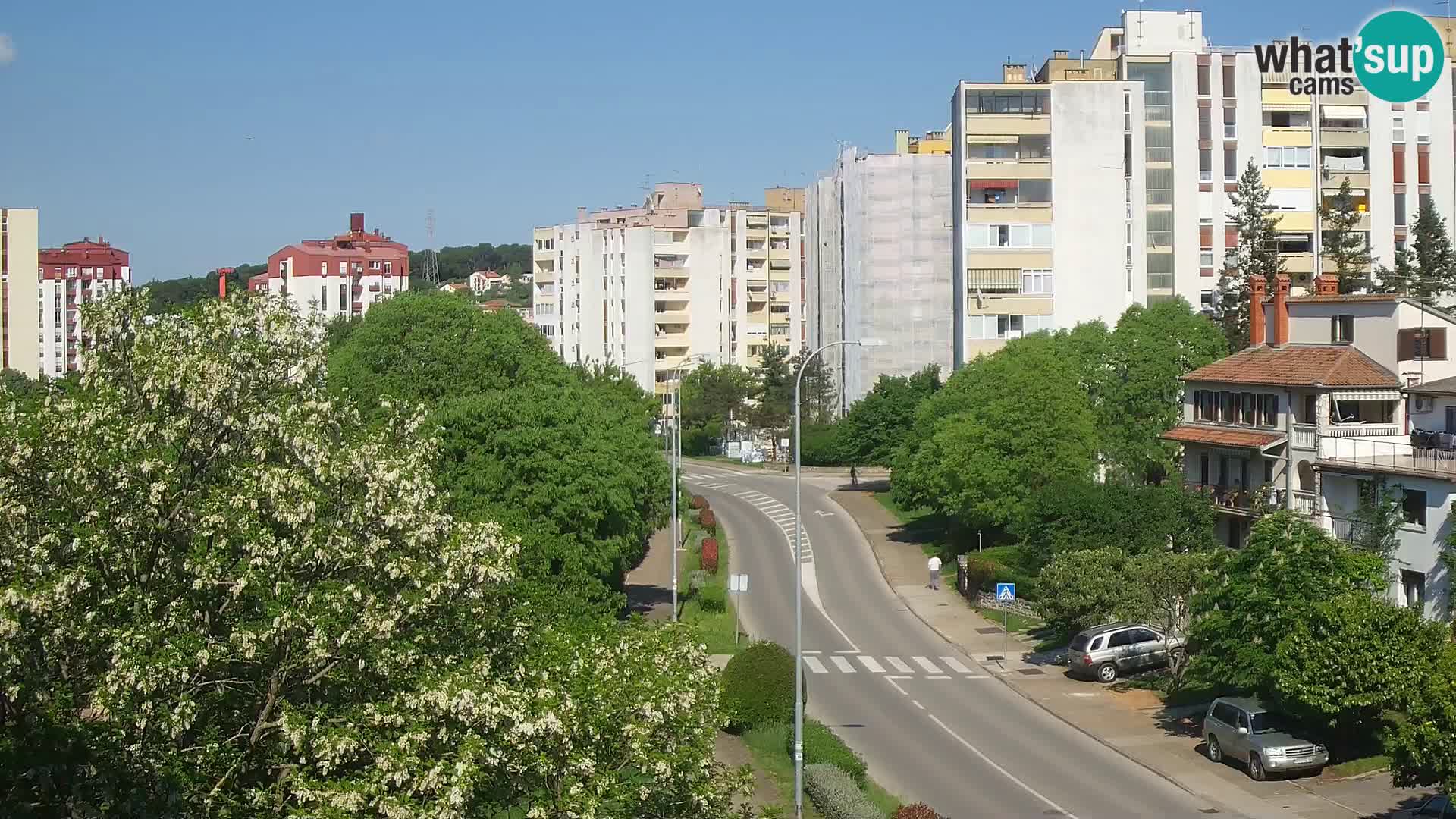 Cámara web Pula – Koper street – cámara en vivo Istria